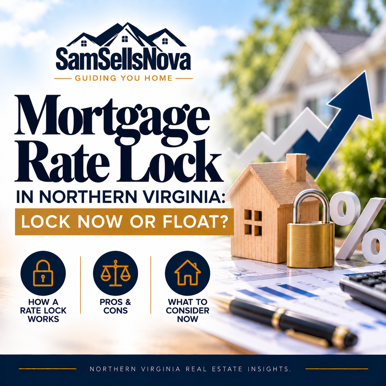 Mortgage Rate Lock in Northern Virginia: Lock Now or Float?