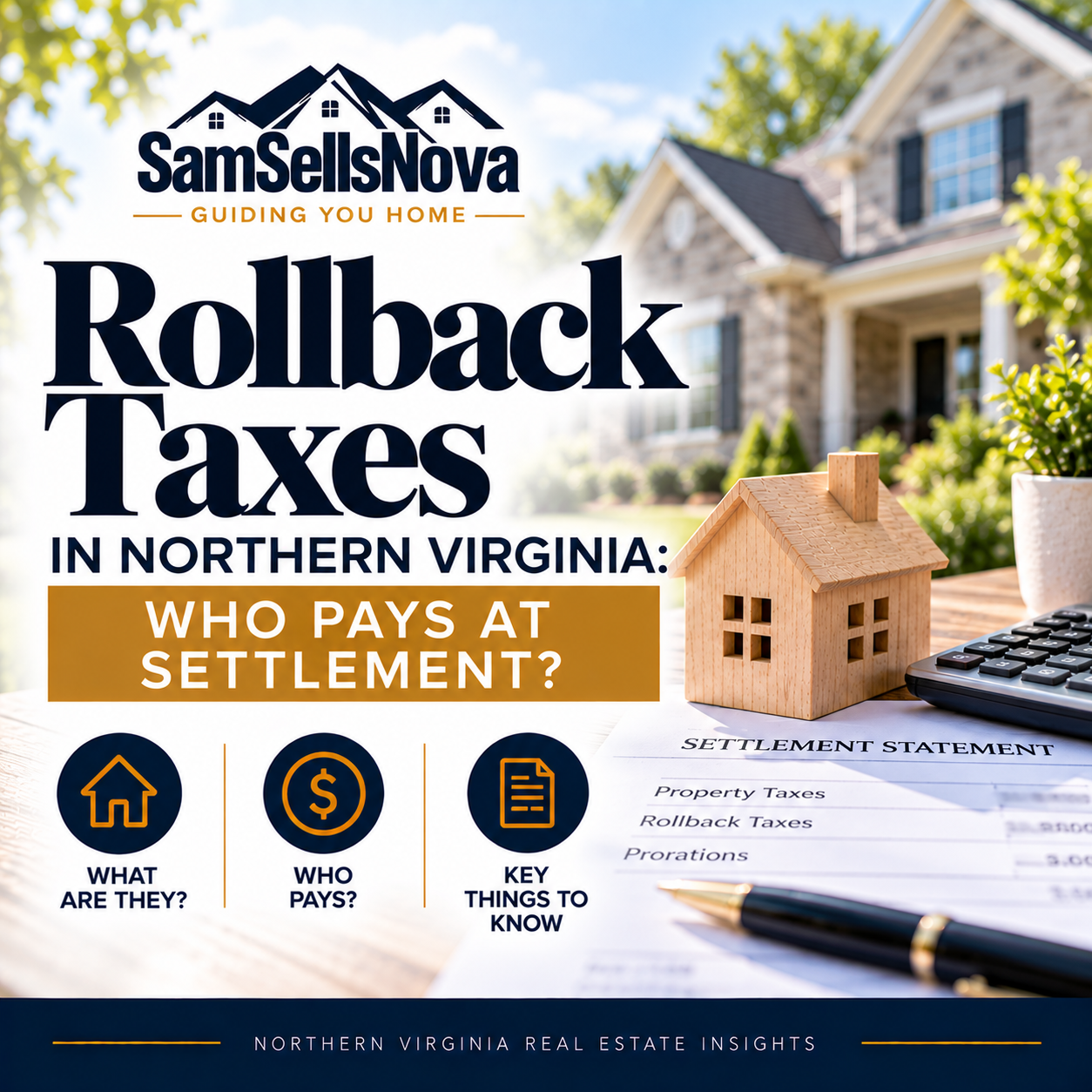 Rollback Taxes in Northern Virginia: Who Pays at Settlement?