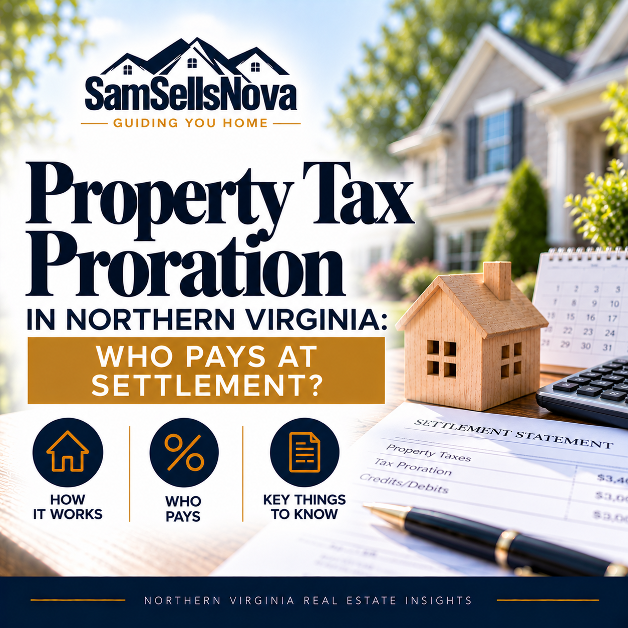Property Tax Proration in Northern Virginia: Who Pays at Settlement?
