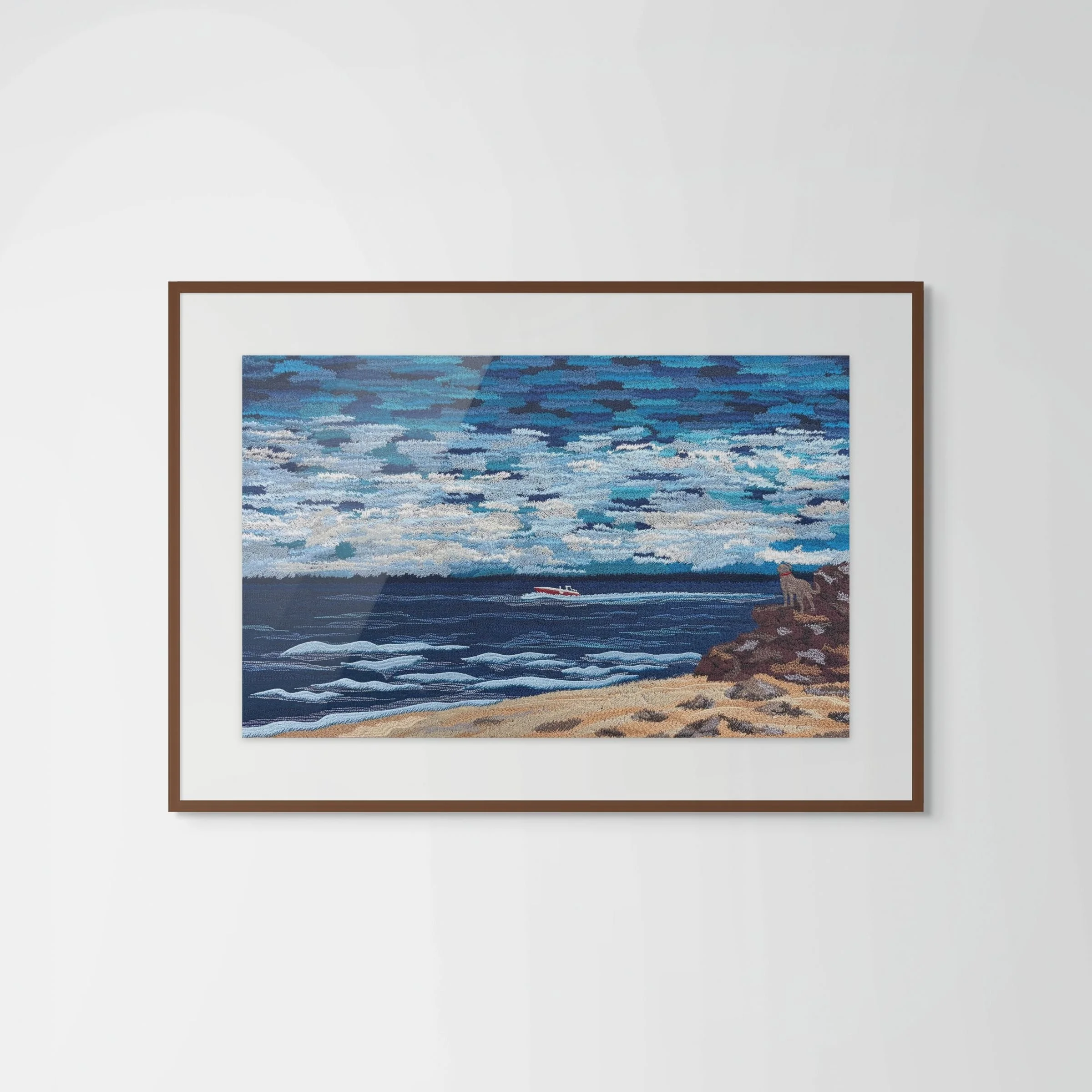 The Red Boat Limited Edition Fine Art Print