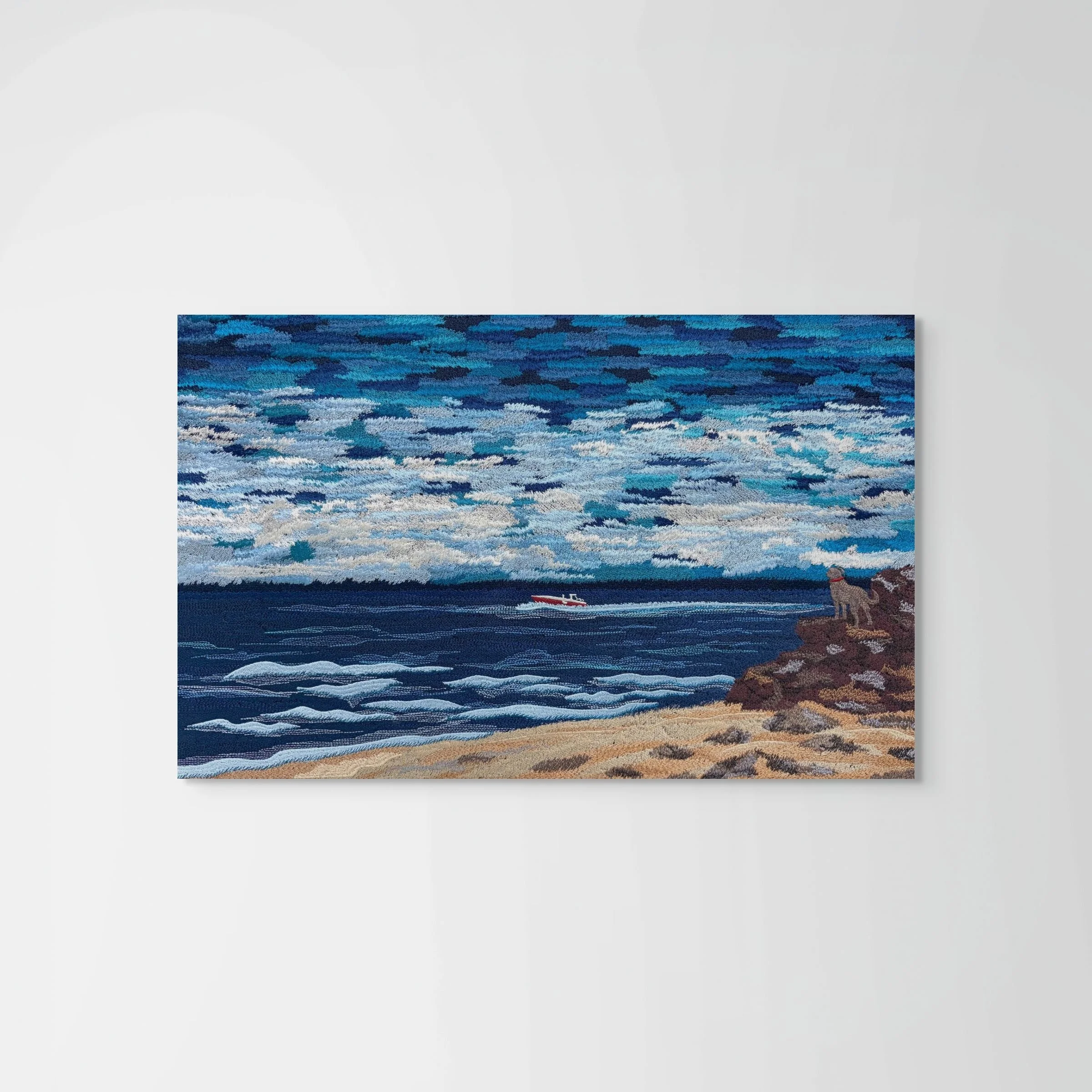 The Red Boat Open Edition Fine Art Print