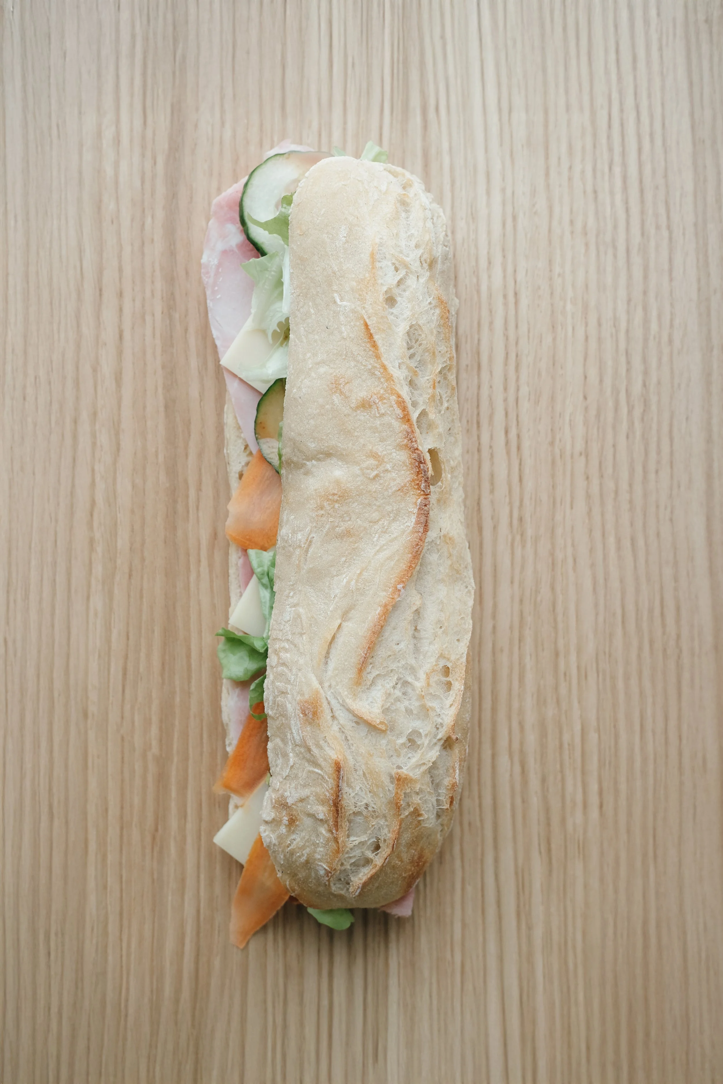 Sandwich jambon comté