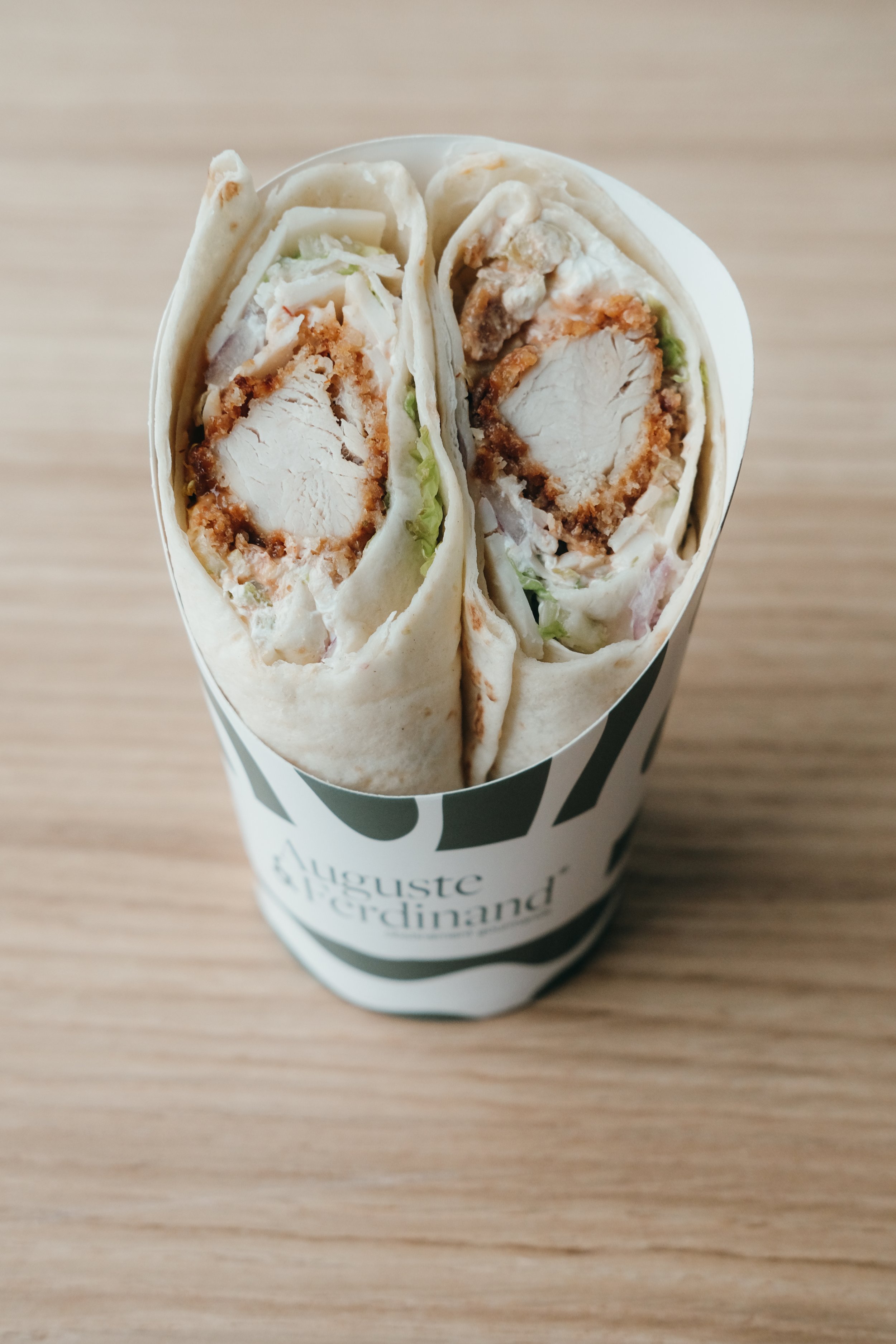 Wrap poulet paprika