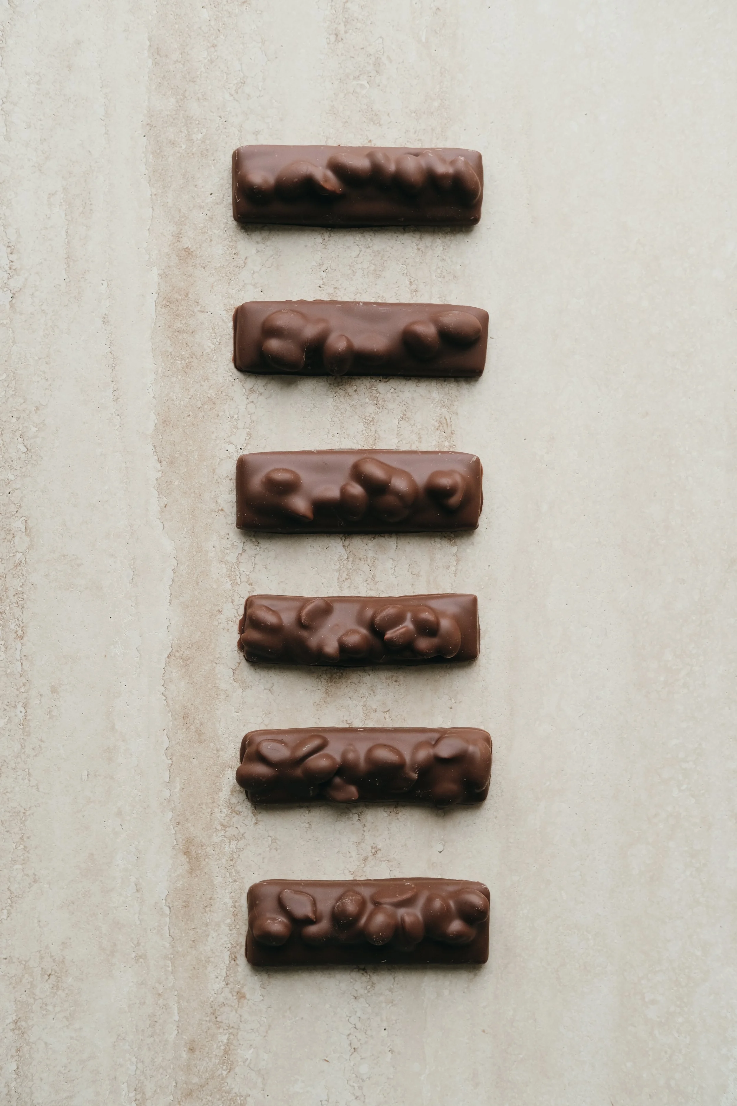 Barre cacahuète caramel