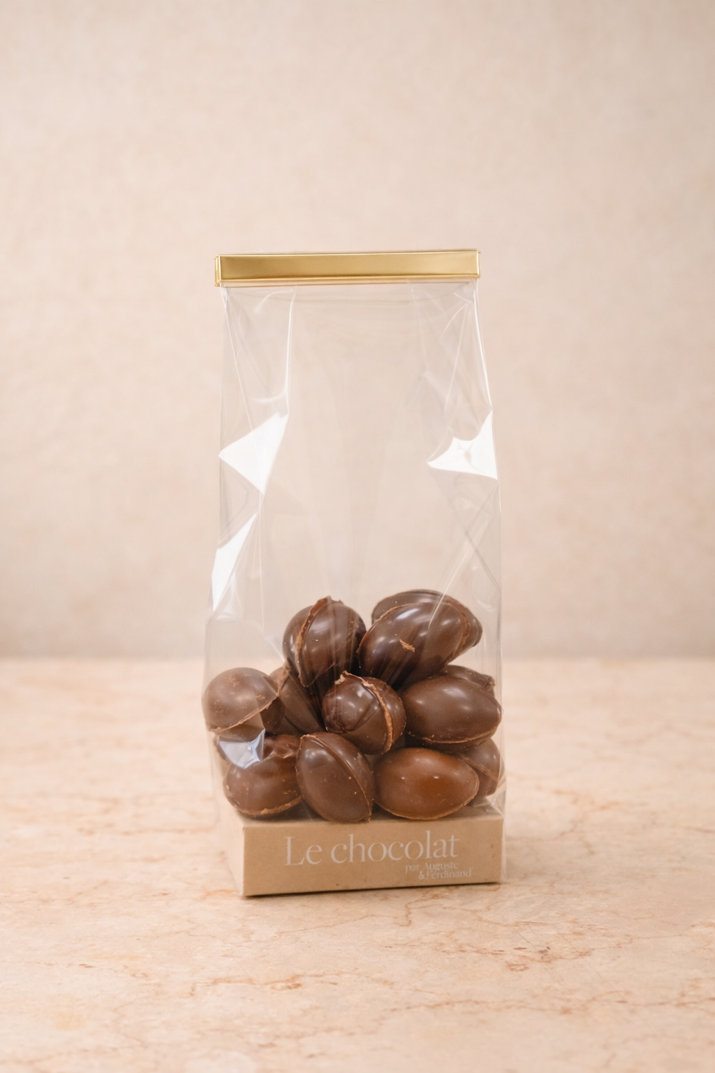Œufs praliné chocolat lait & noir 150g