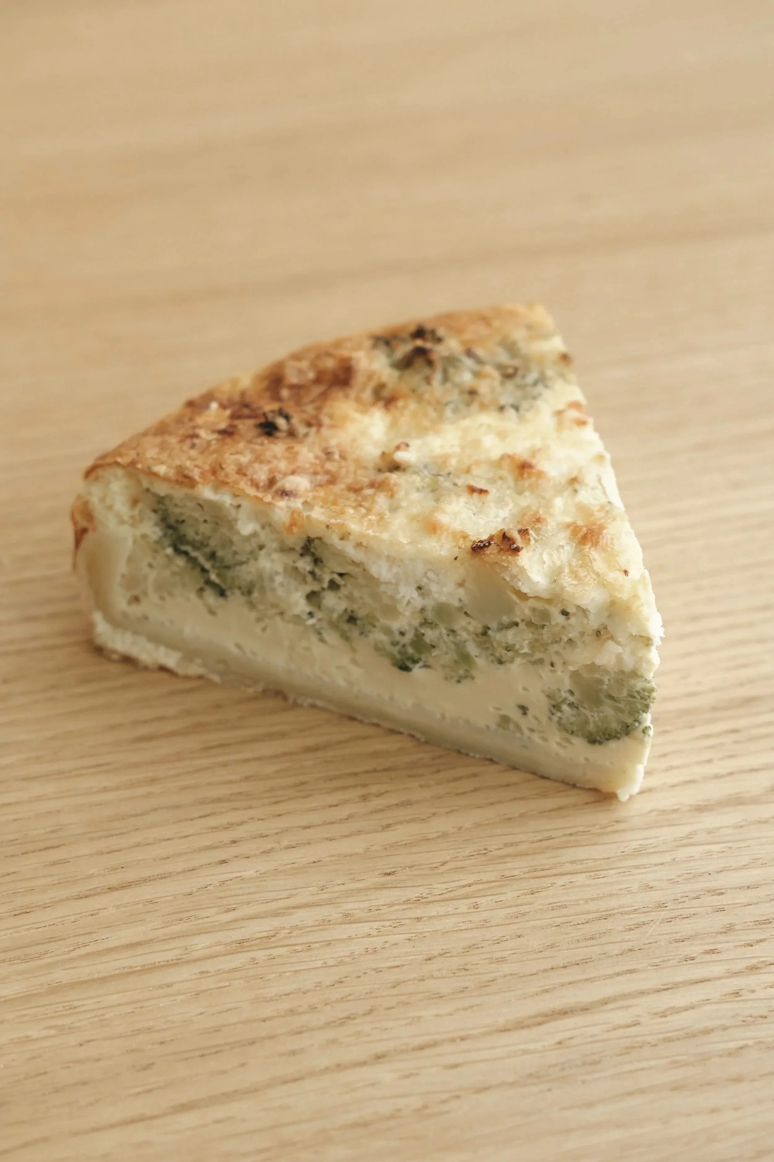 Quiche brocoli et chèvre frais