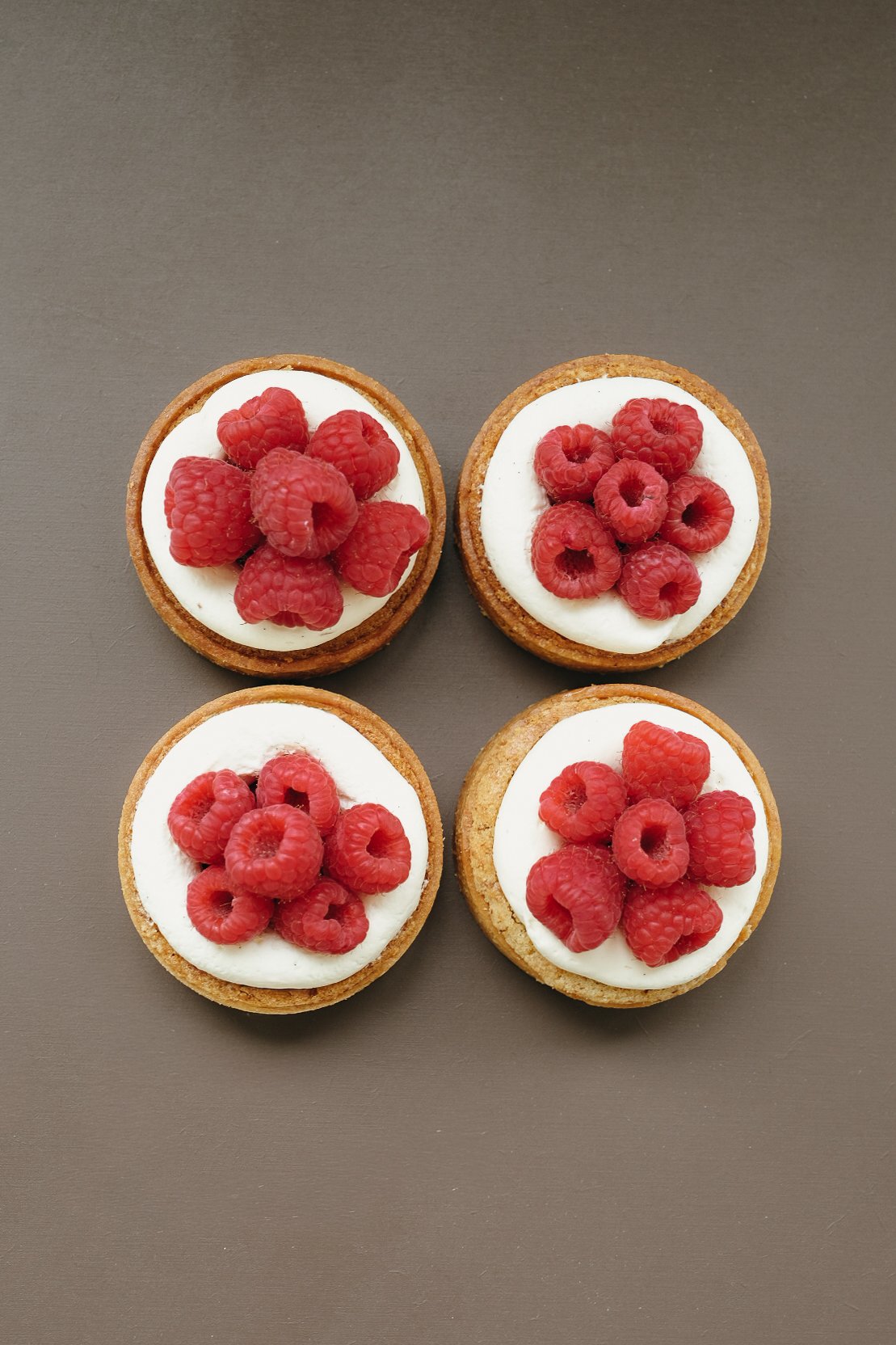 Tartelette framboise indiv.