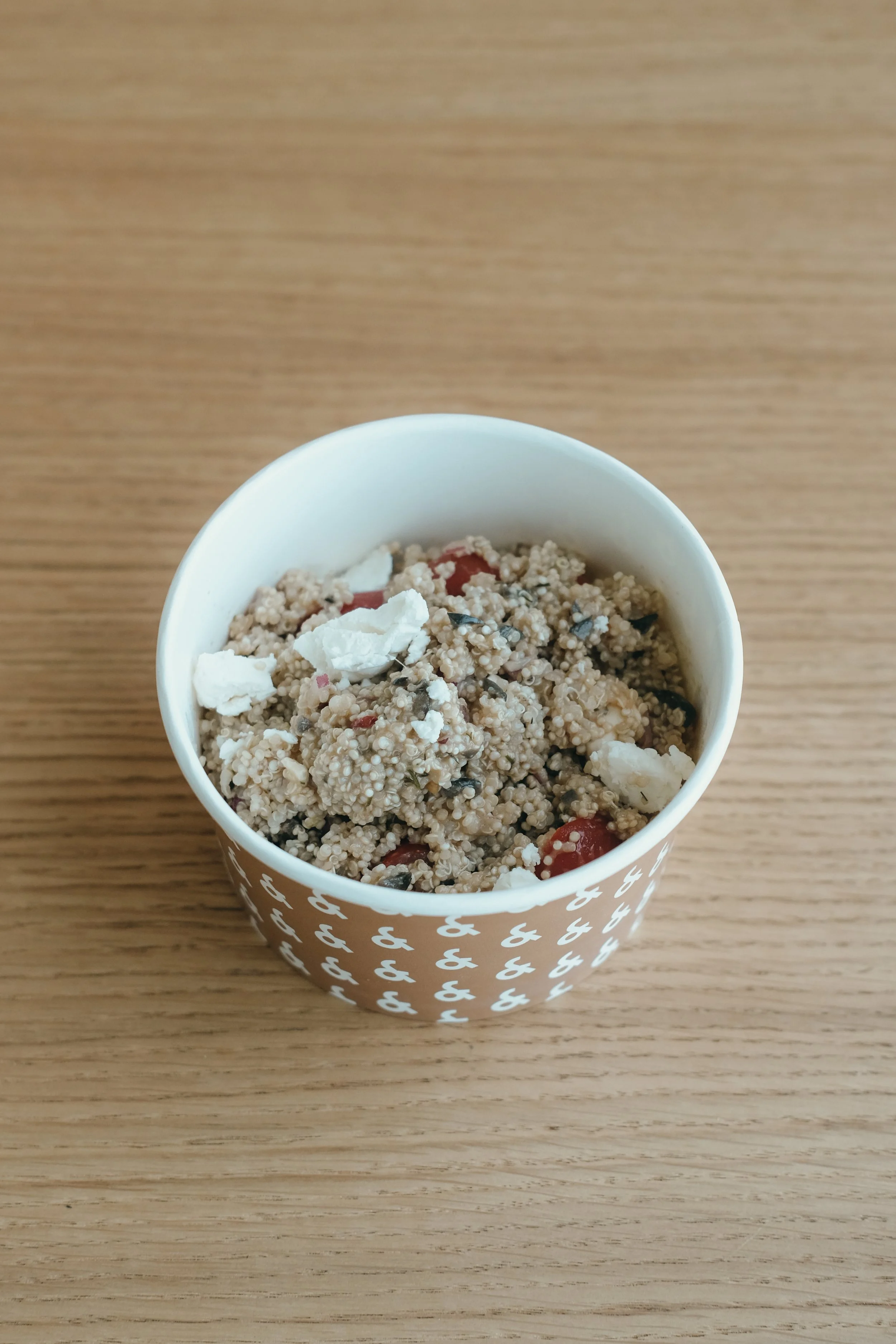 Salade de quinoa grecque