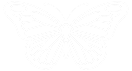 outline drawing of a butterfly.
