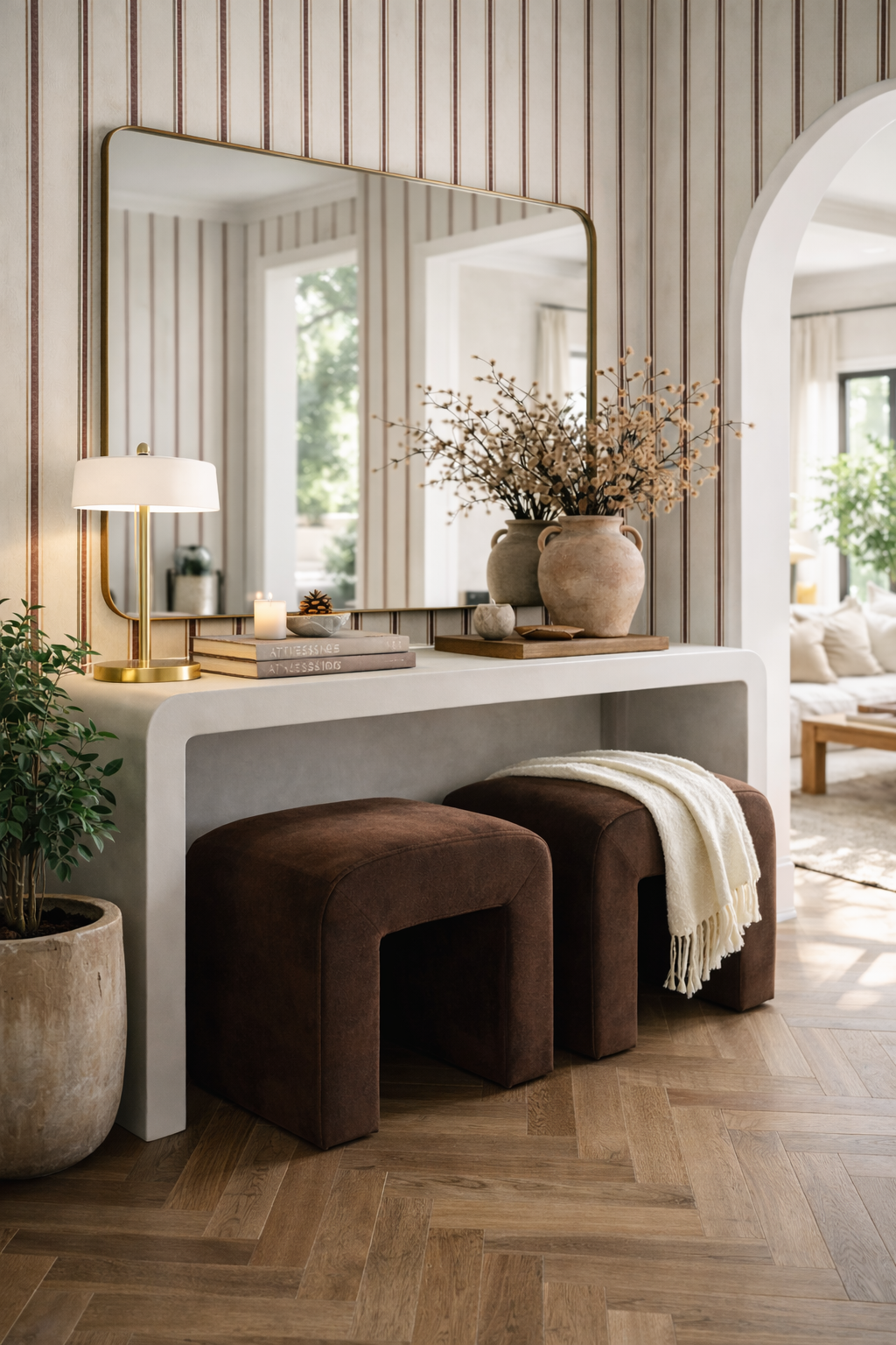 Proyecto Barcelona - Recibidor Clásico contemporáneo