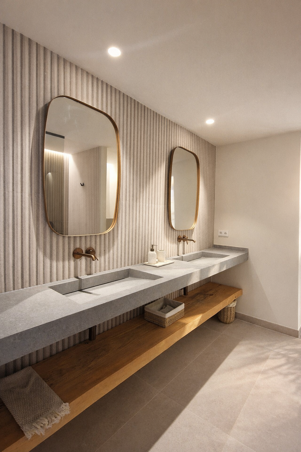 Proyecto Ibiza - Baño Hormigón