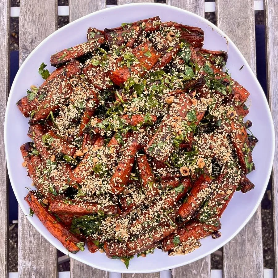 These roasted carrots have made a well welcomed return🥕