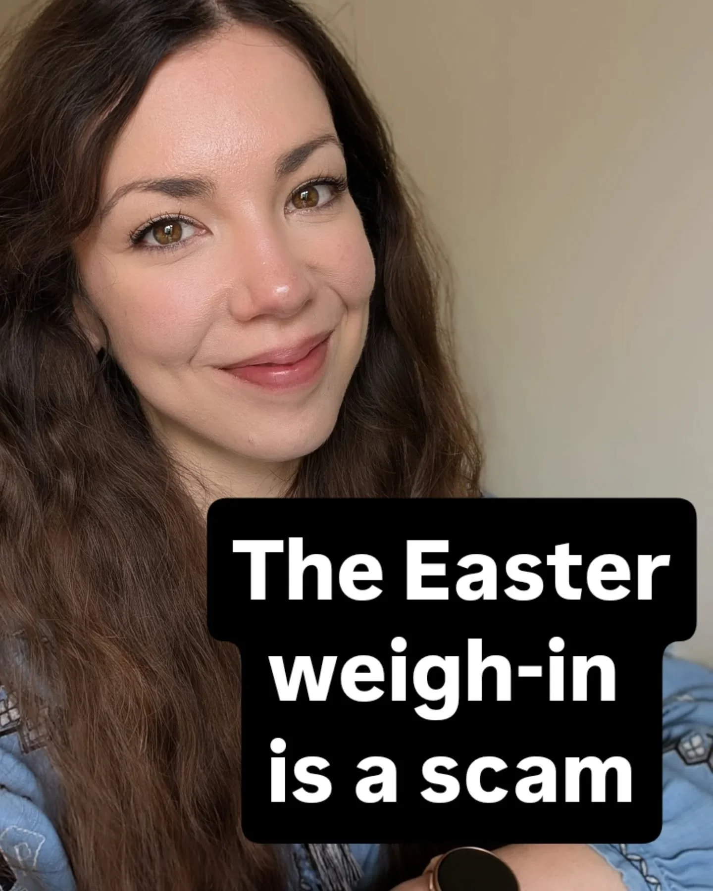 The post Easter weigh-in is a scam.

After a holiday weekend, the number can be higher because of:

👉 water retention
👉 glycogen + the water stored with it
👉 more food volume in the gut
👉 slower digestion / constipation

And that&rsquo;s why the 