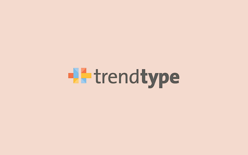 "TrendType" logo.
