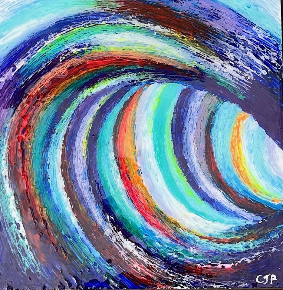 Small Wild Wave Teal