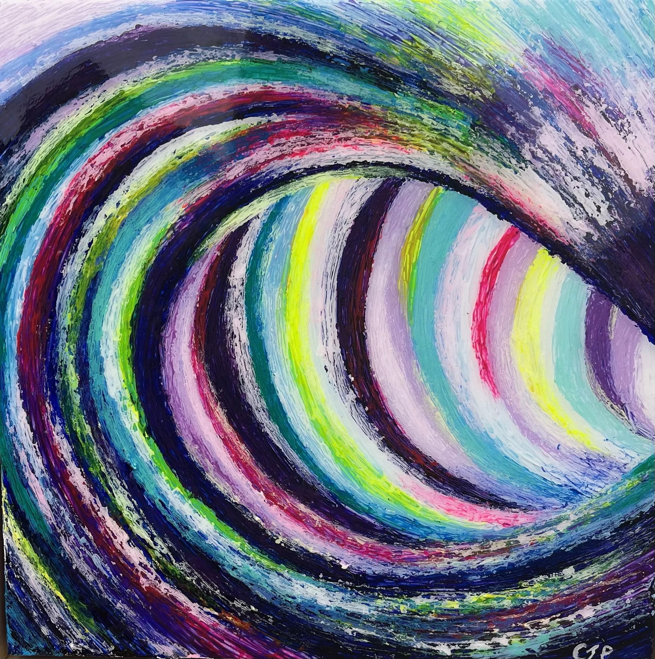 Small Wild Wave Purple