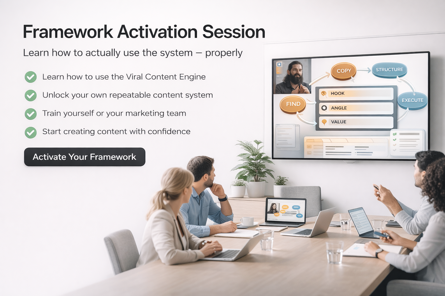 Content Framework Activation Session for Business Growth
