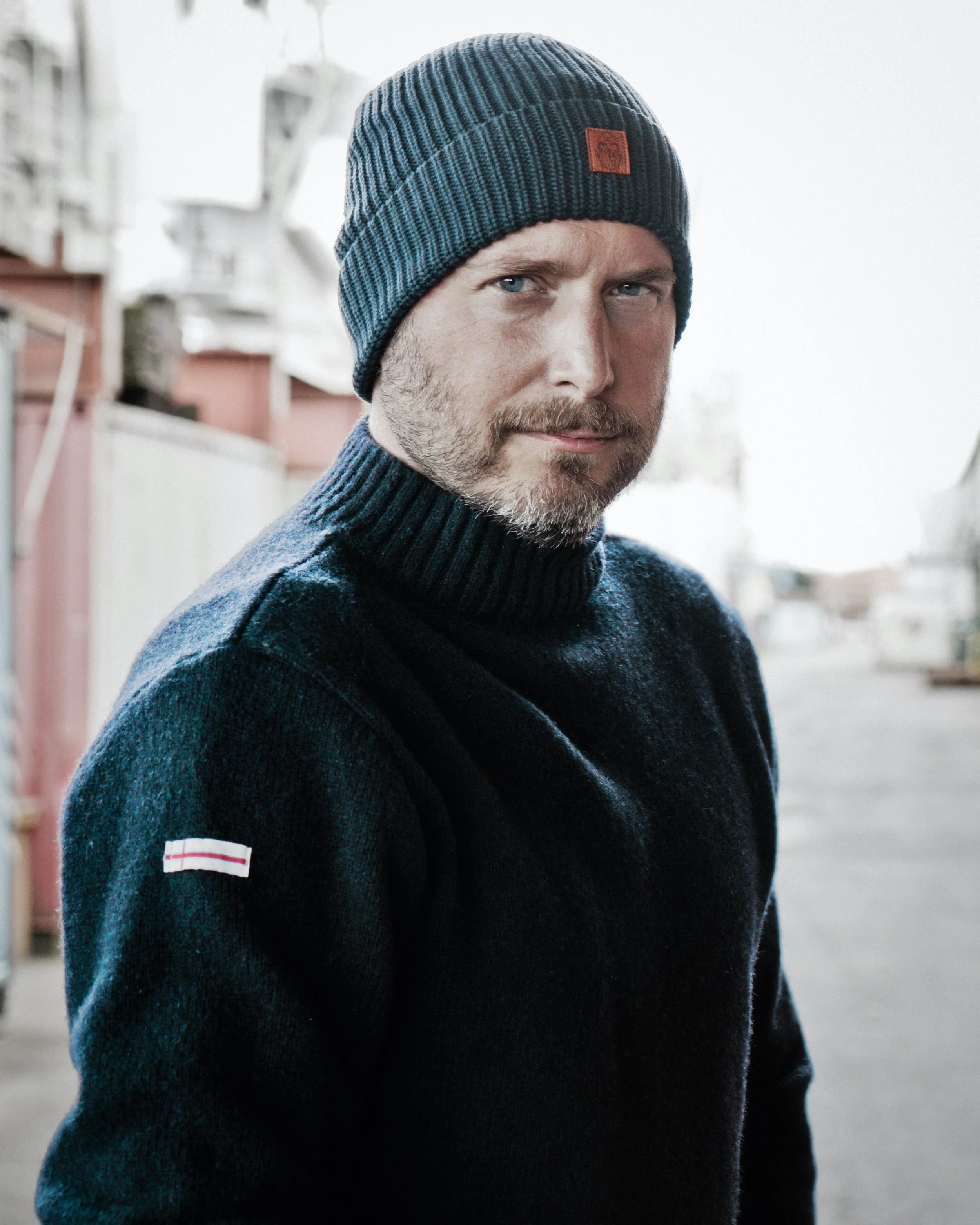 Portrait of author and publishing director Stefan Kruecken