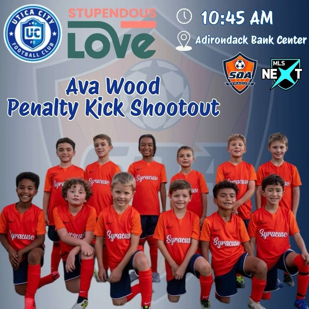 The boys are off to Utica today for the Ava Wood Penalty Kick Shootout!
