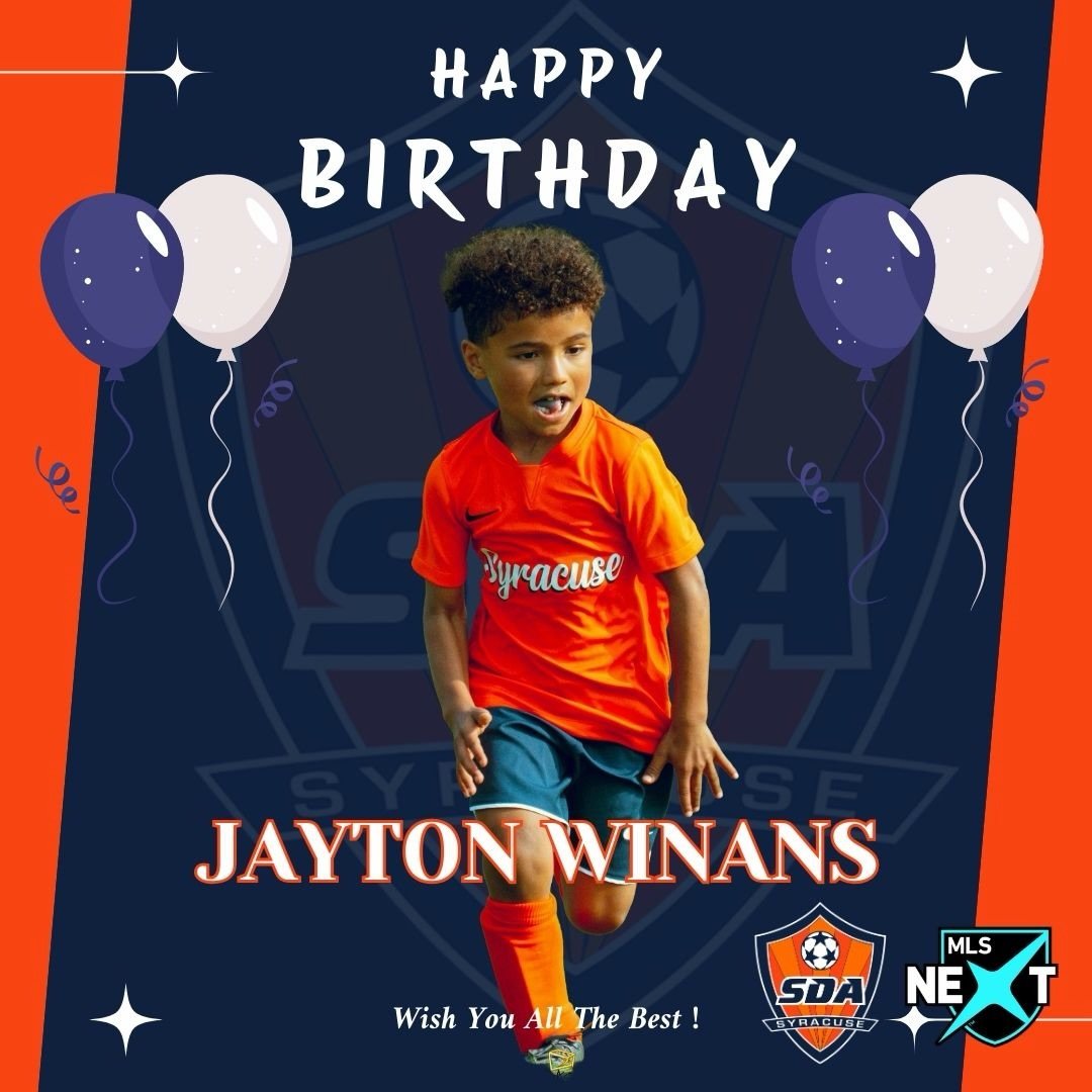 Happy Birthday Jayton! ⚽️🥳🎉