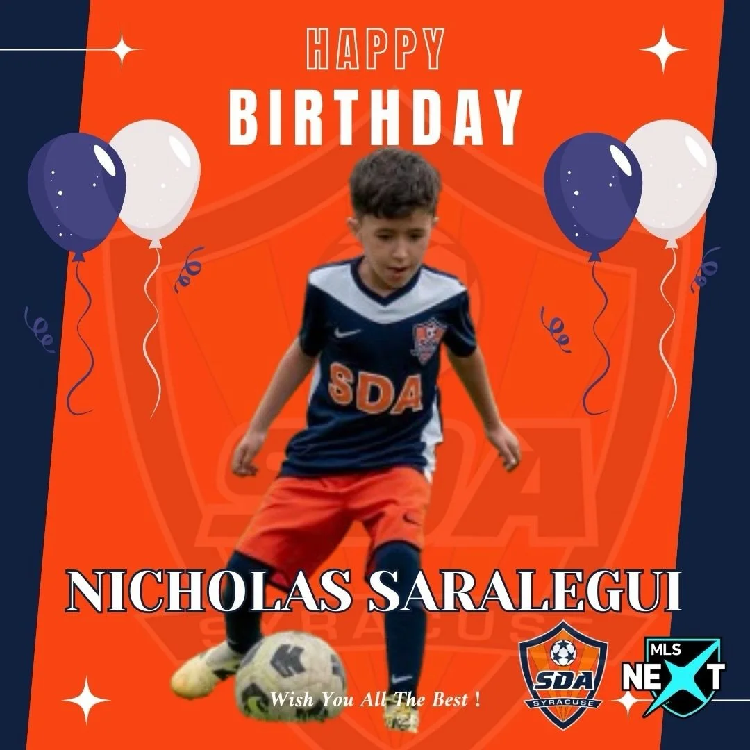 Happy Birthday Nick! ⚽️🥳🎉