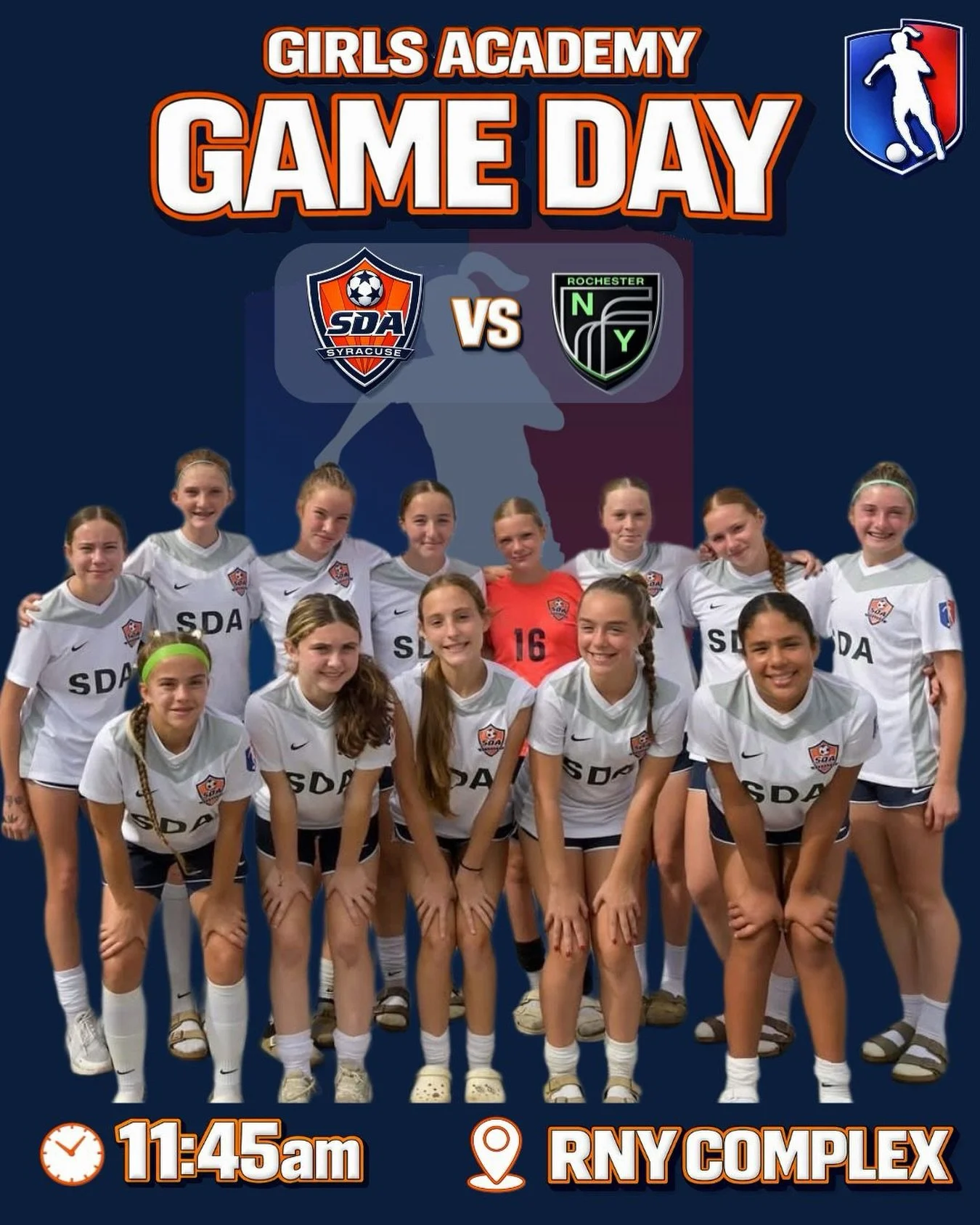 First GA game of the season! Let&rsquo;s go! ⚽️