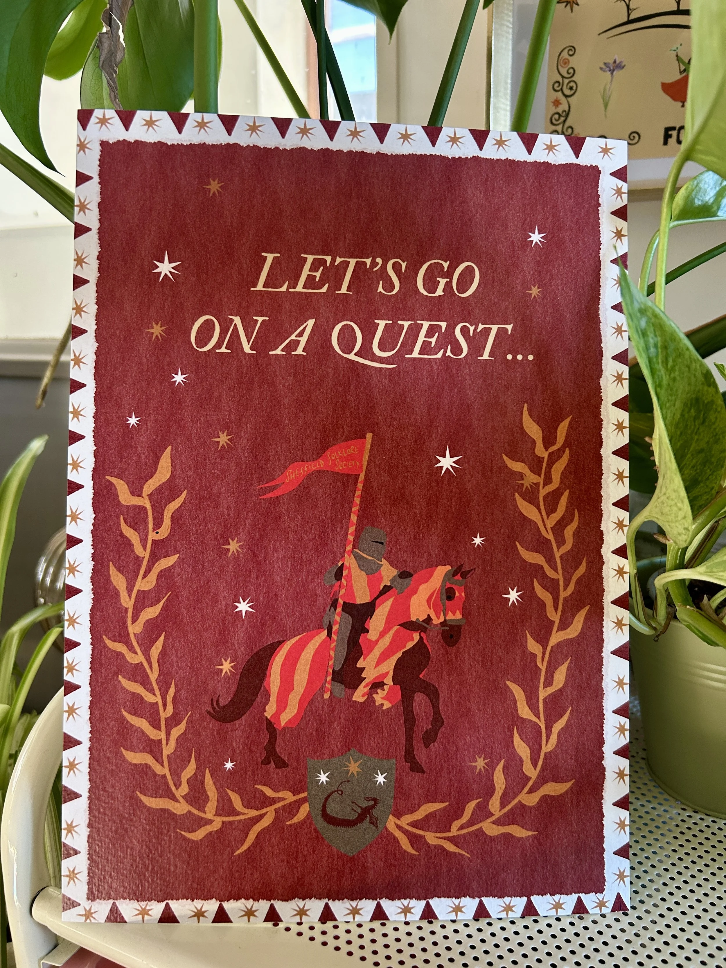 Questing A4 Print