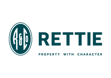 Rettie logo with the tagline 'Property With Character'