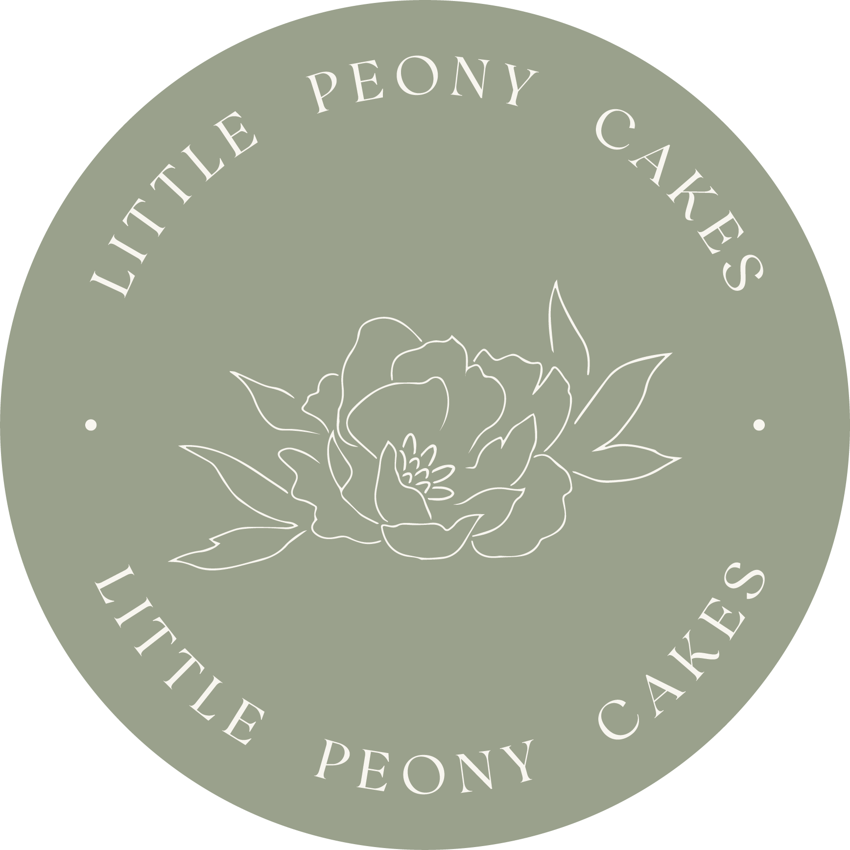 Little Peony Cakes