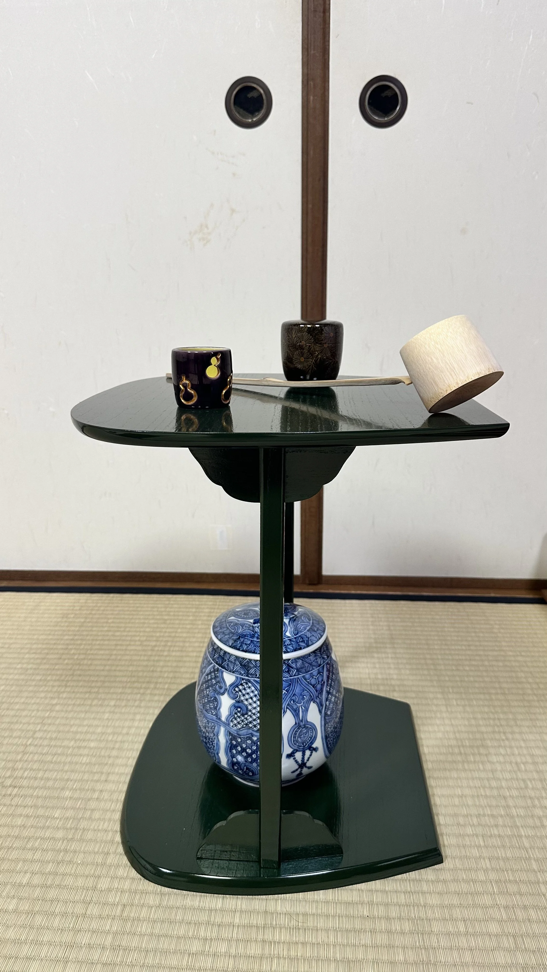 The objects of the tea ceremony and what to look for in each one. What I bring home from Japan, and why.