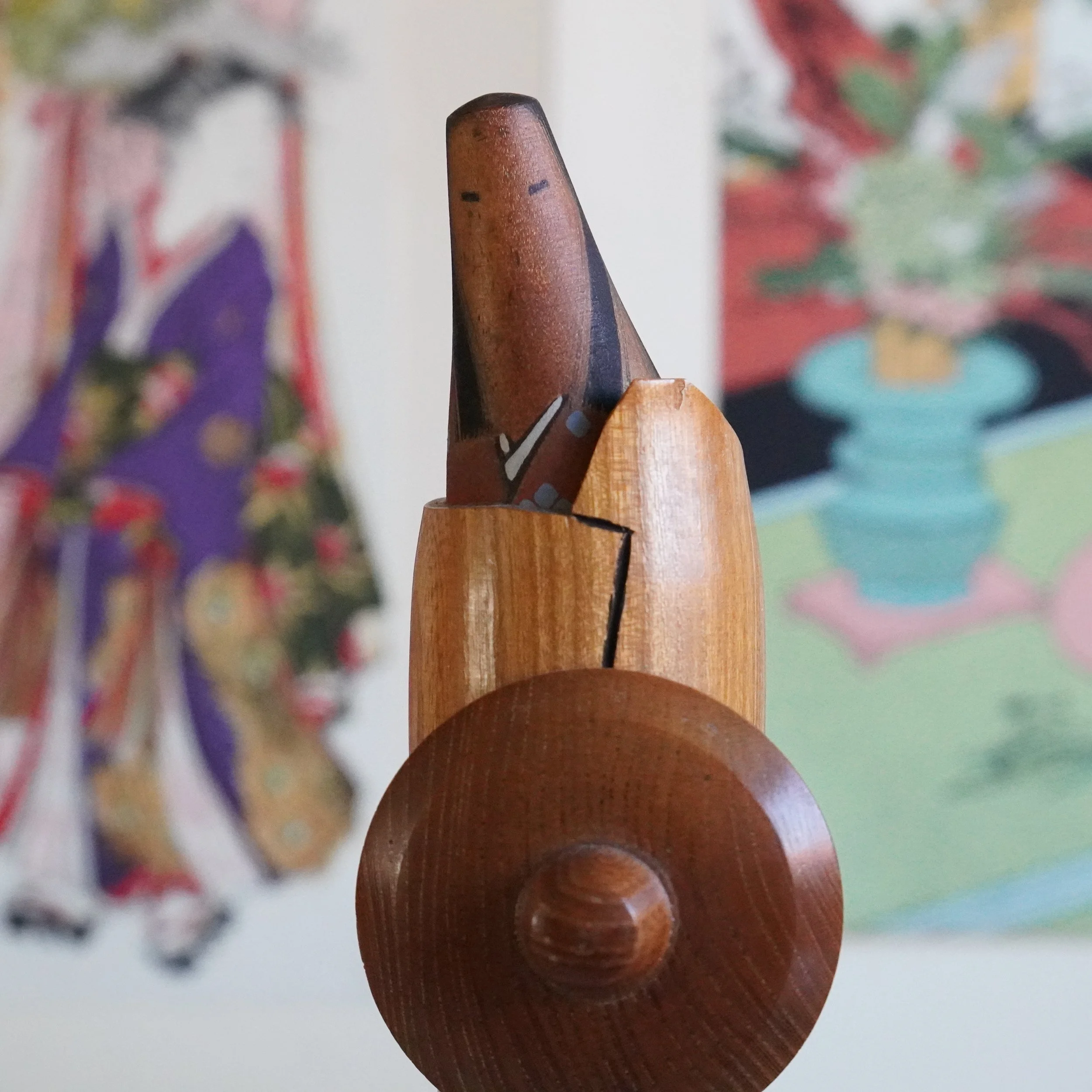 How to live with kokeshi: placing a Japanese wooden figure in a modern home