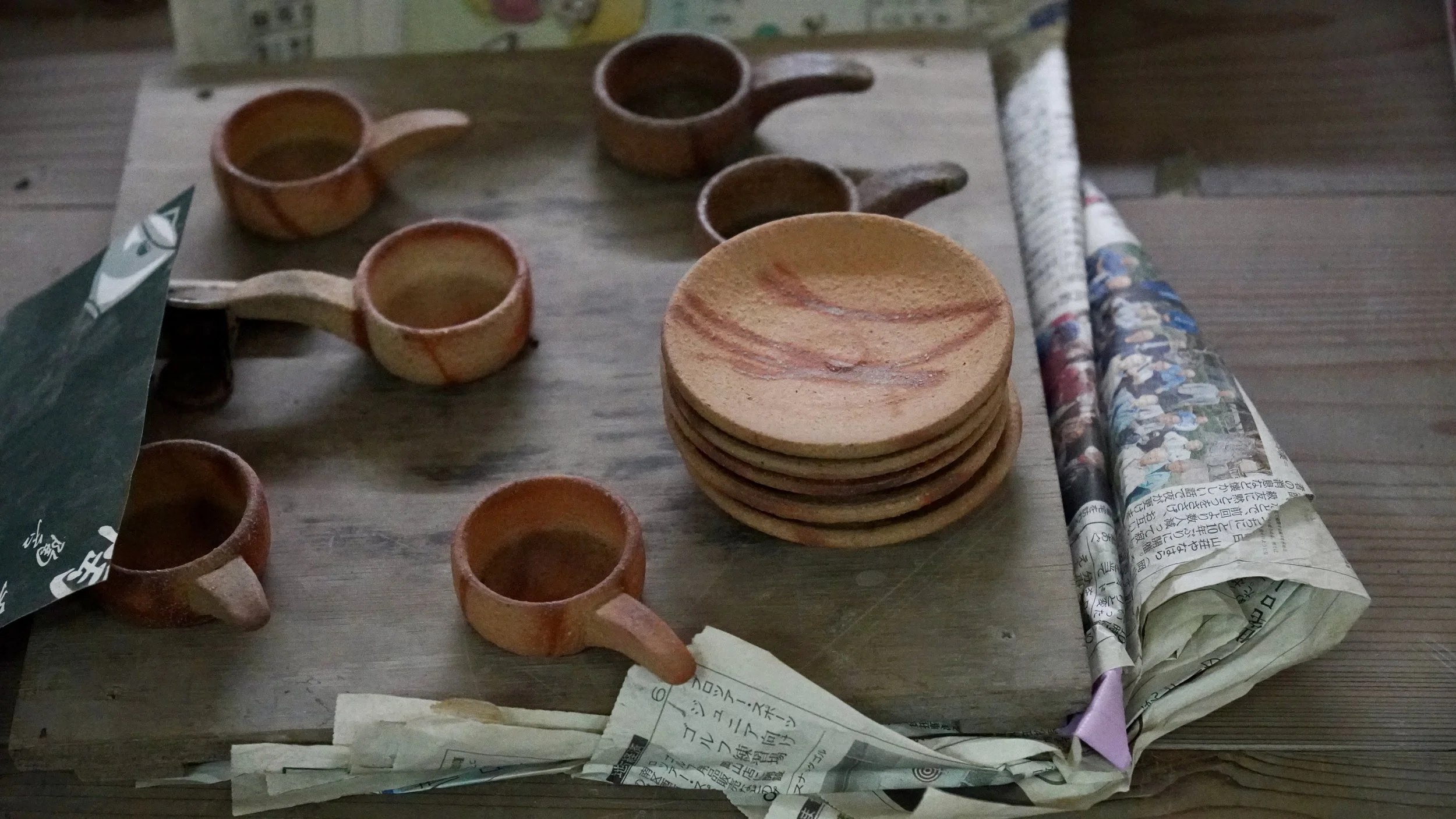bizen-yaki-hidasuki-plates-studio-imbe
