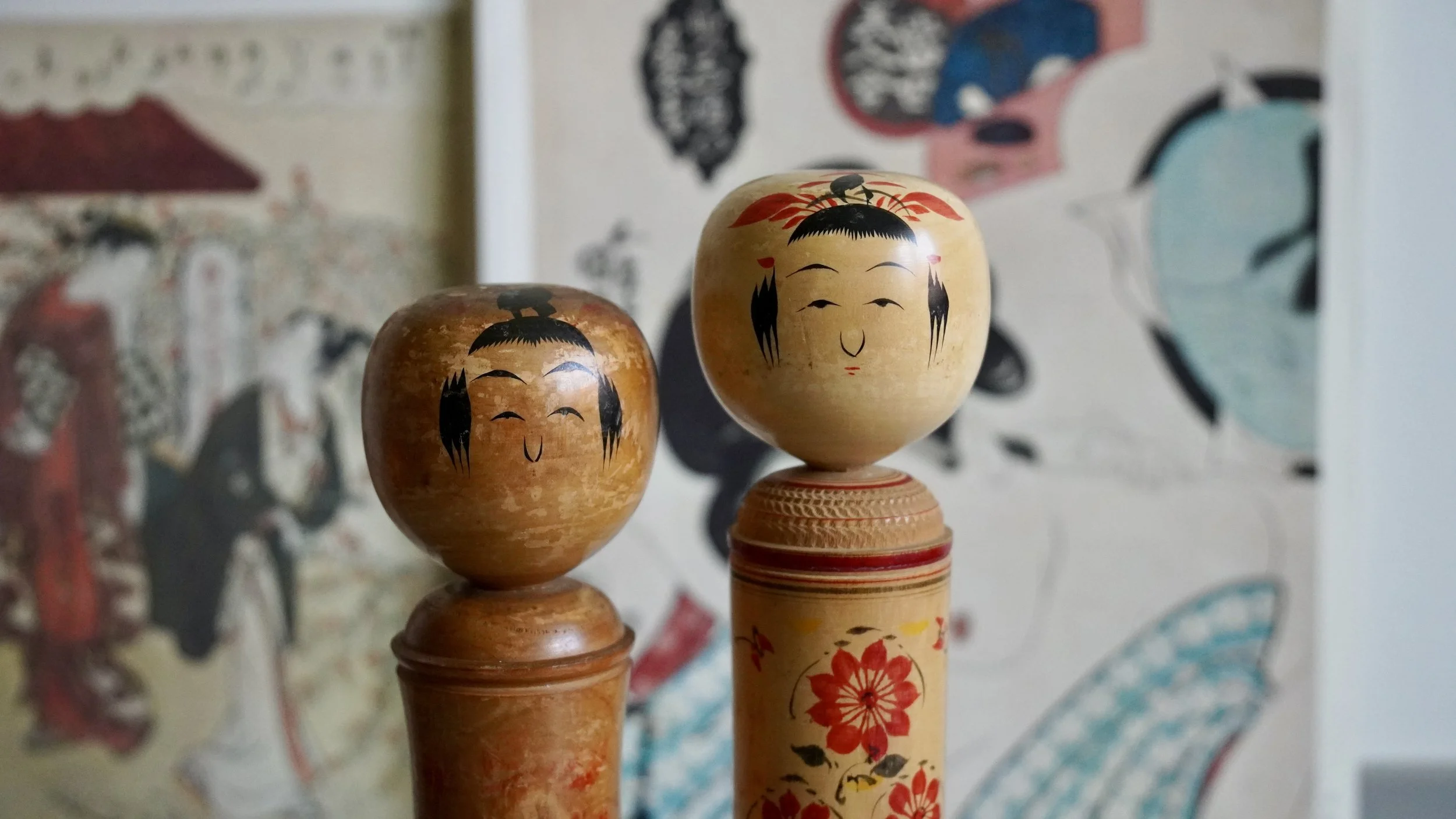 The same face, eighty years apart: Naruko kokeshi and the art of handing something down