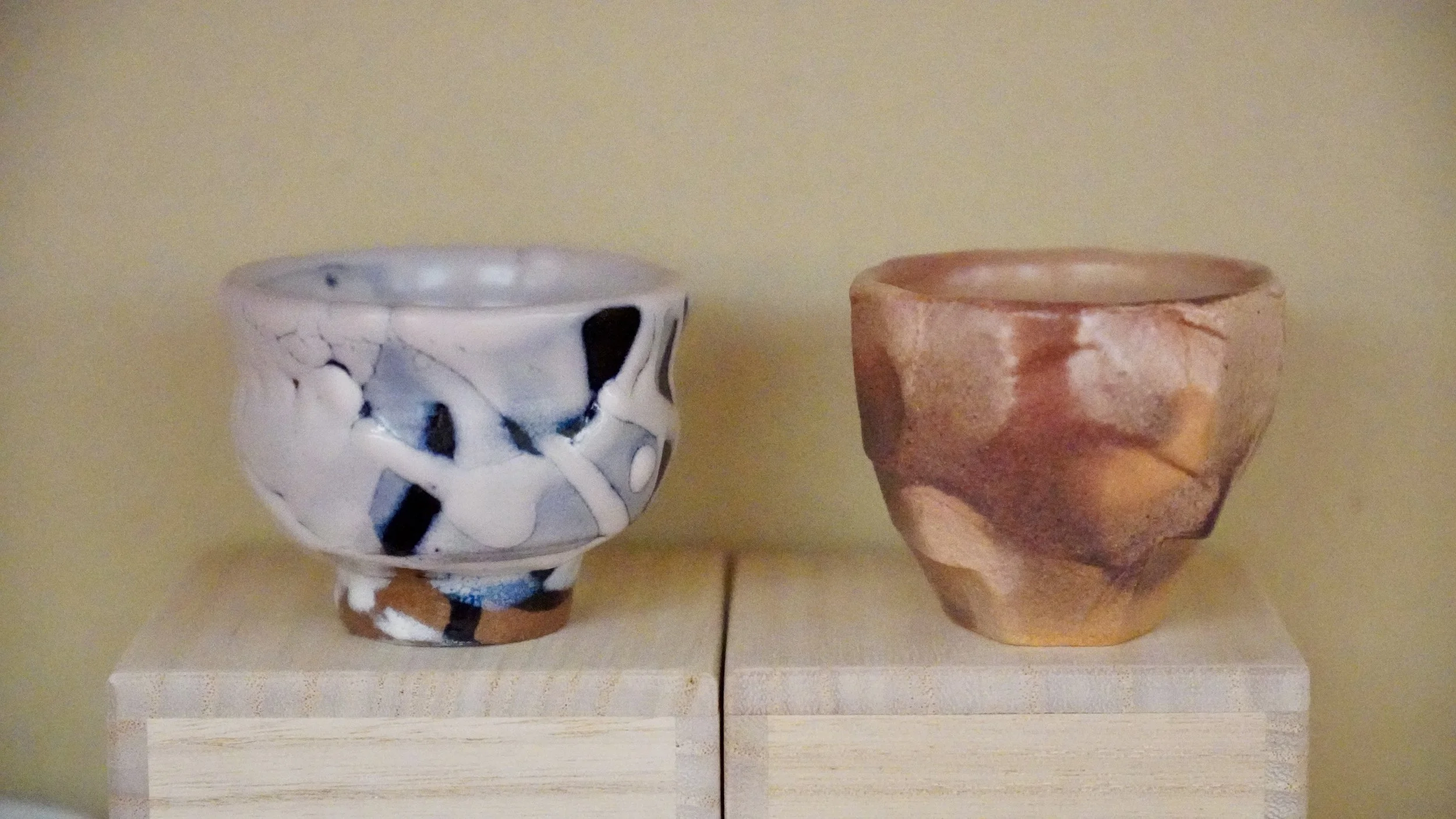 Caring for your vintage chawan, yunomi and ikebana vase.