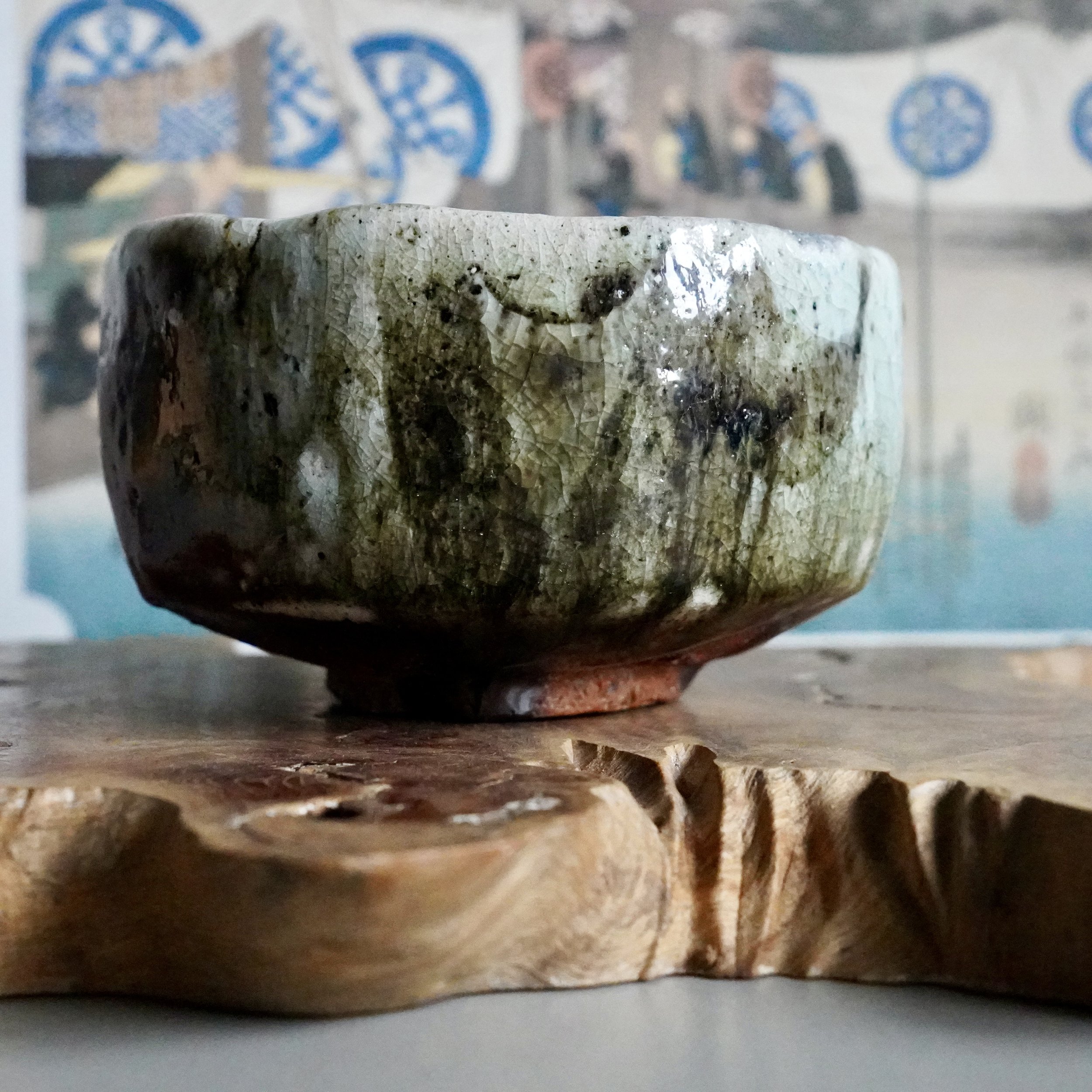 One glaze, three lives: a wood-fired chawan explained