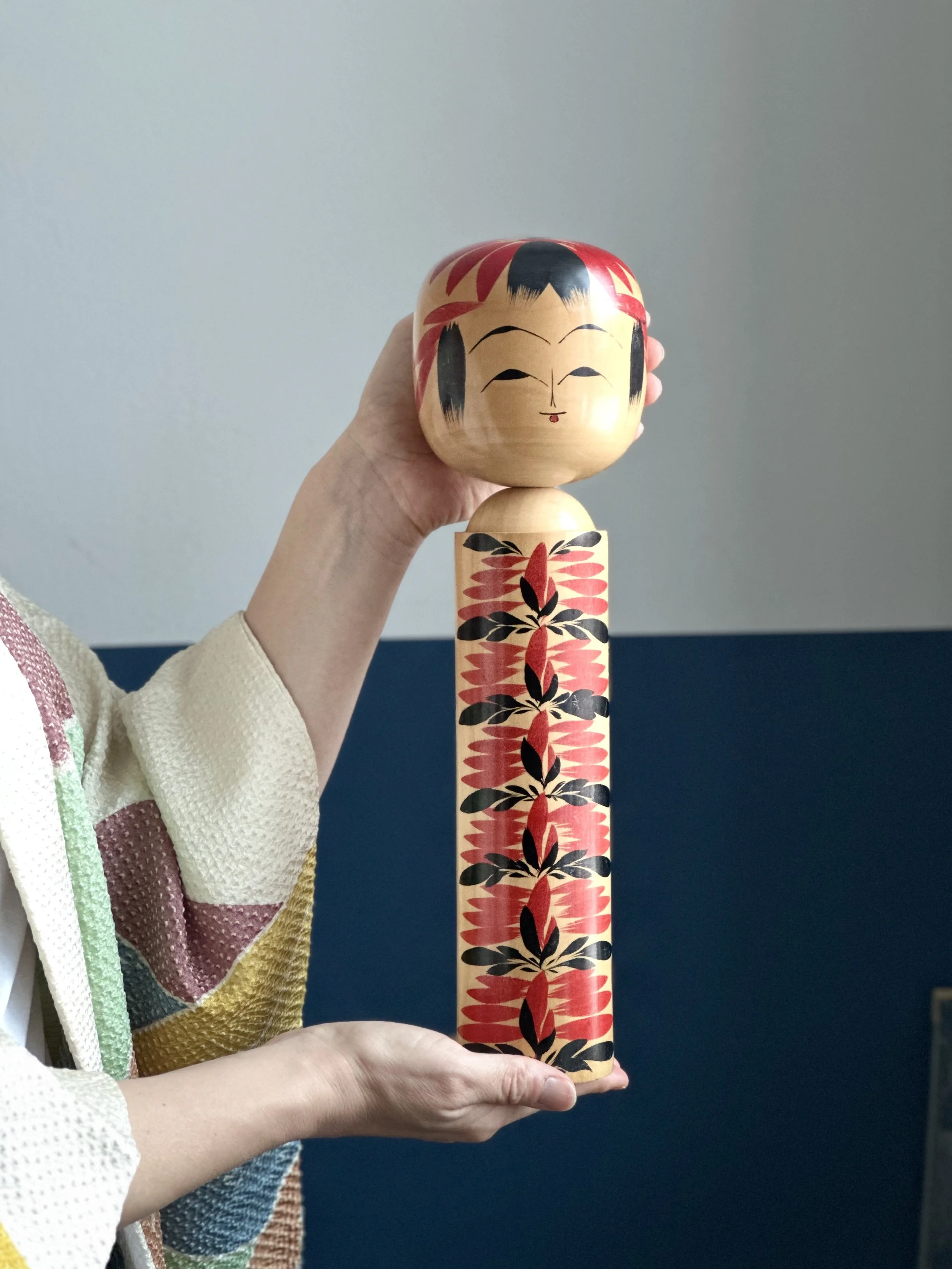 dento traditional kokeshi vintage showa era