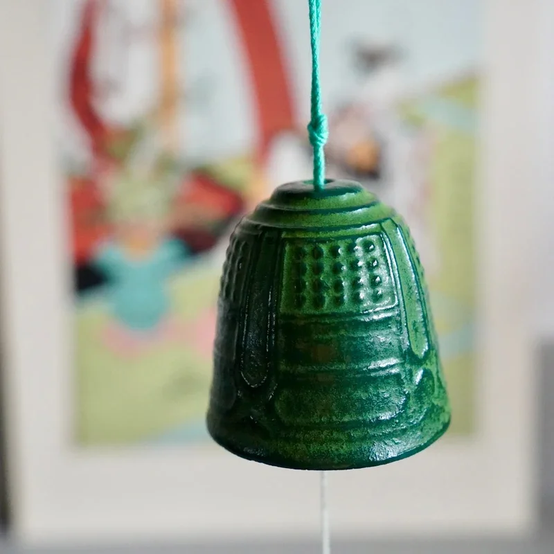 Japanese Nanbu Tekki wind chime cast iron
