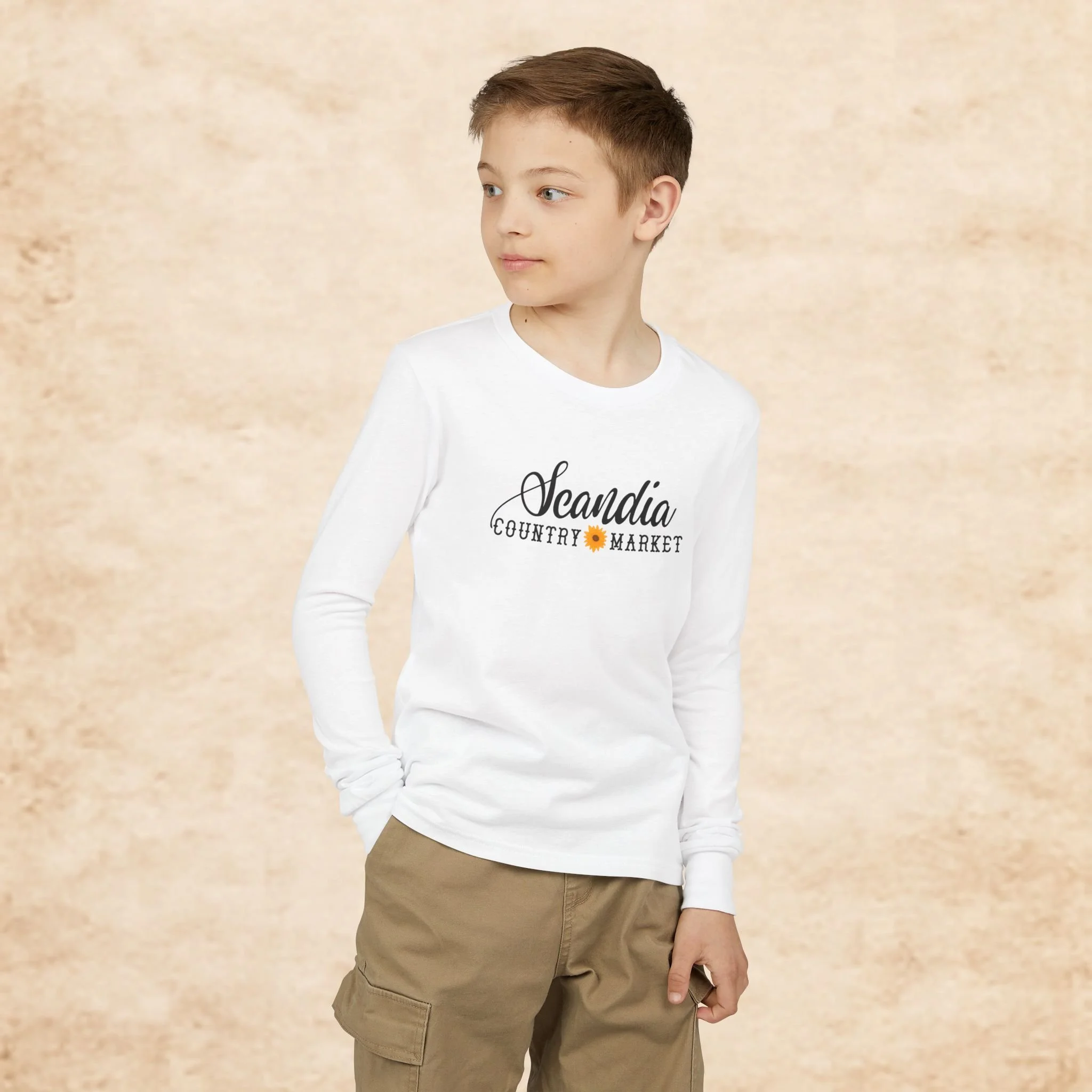 Scandia Country Market Youth Long Sleeve Tee