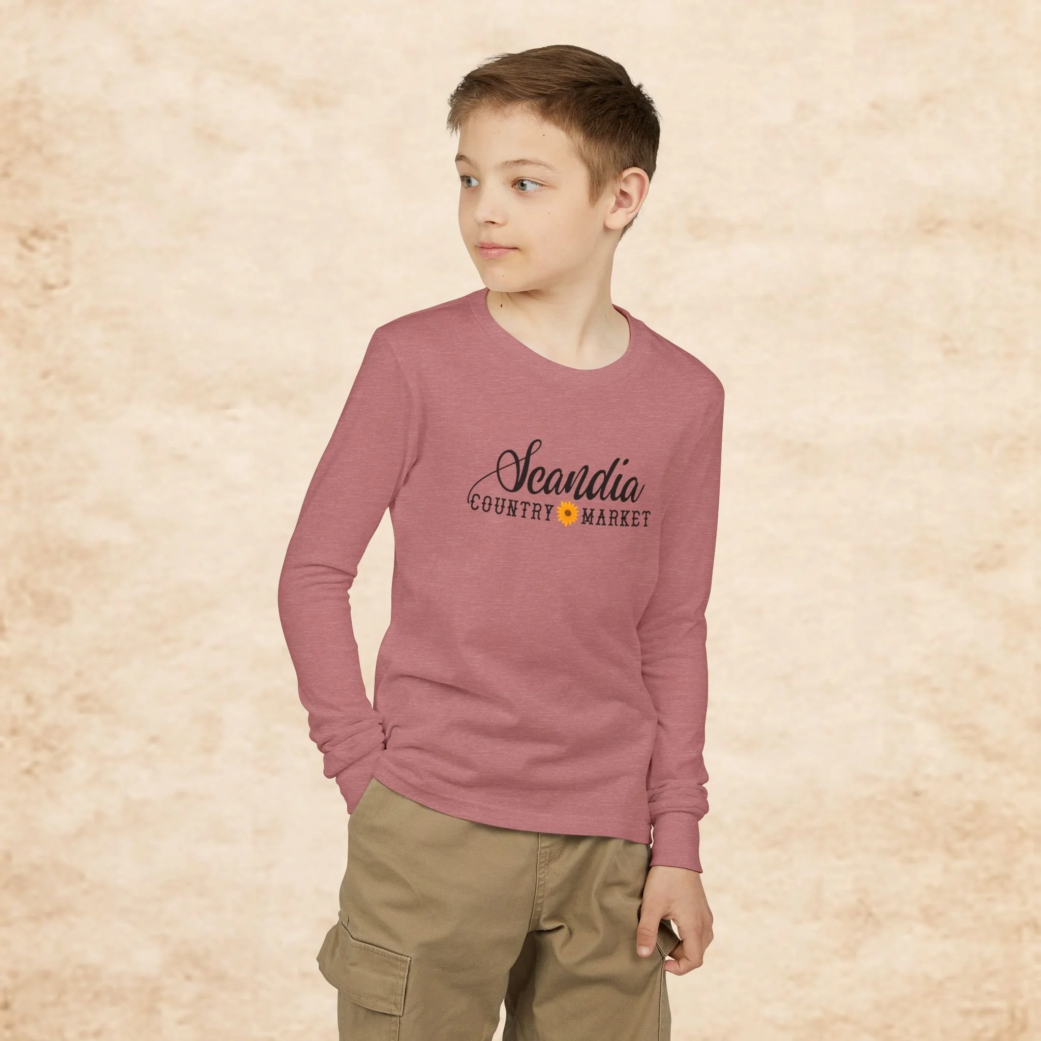Scandia Country Market Youth Long Sleeve Tee