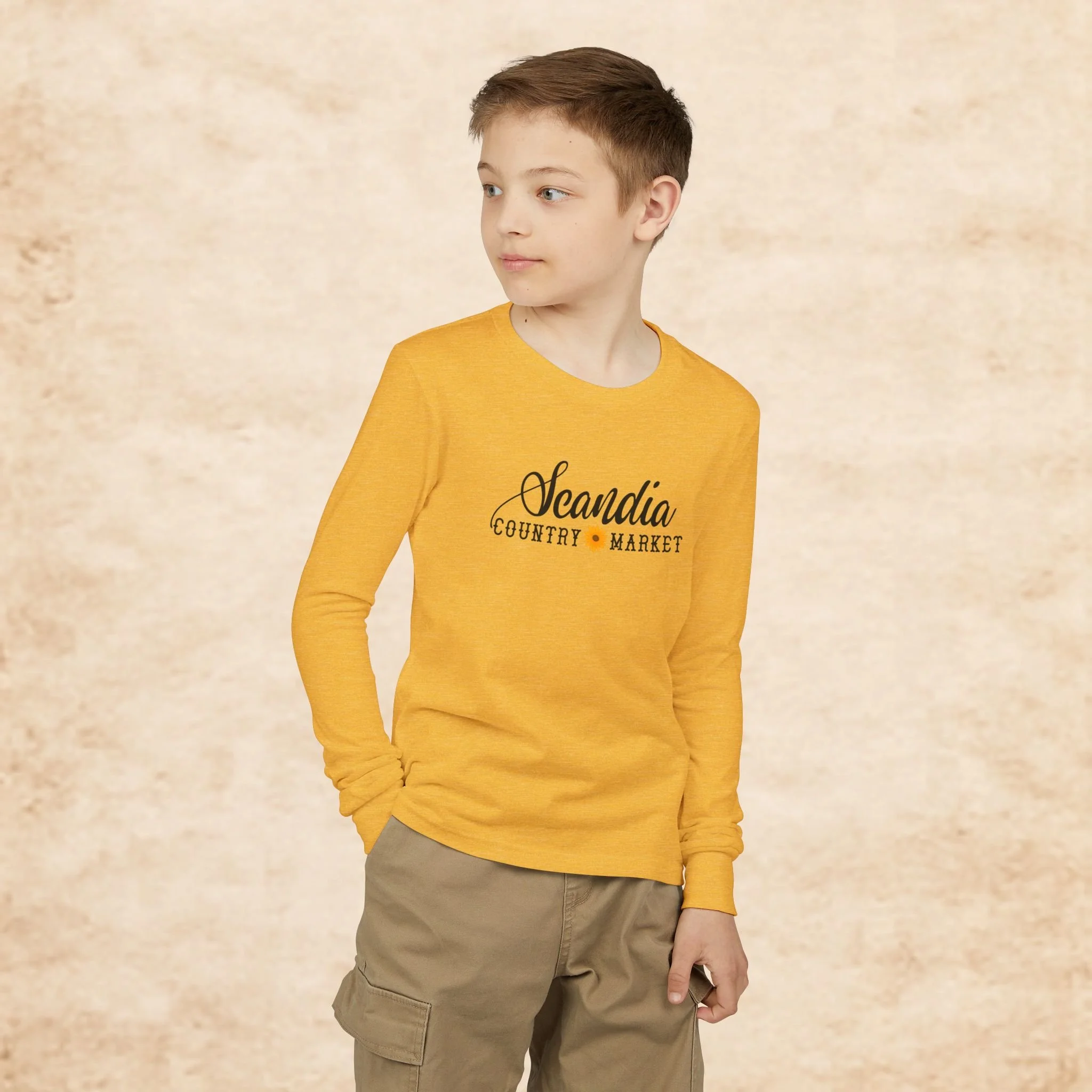 Scandia Country Market Youth Long Sleeve Tee