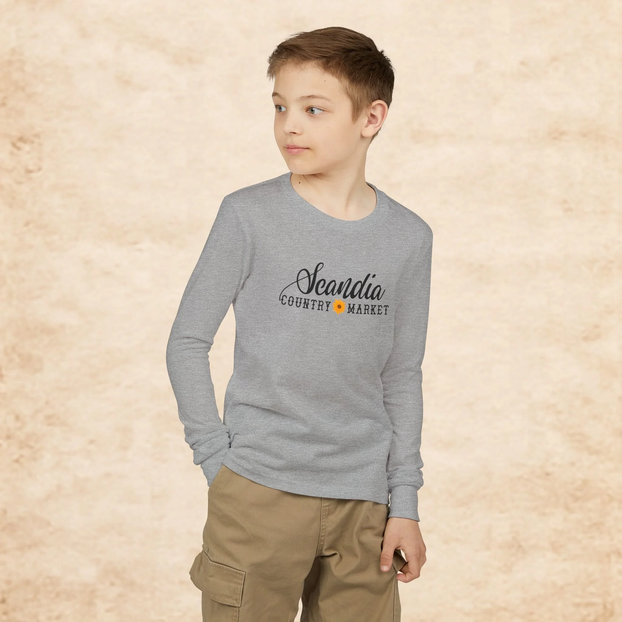 Scandia Country Market Youth Long Sleeve Tee