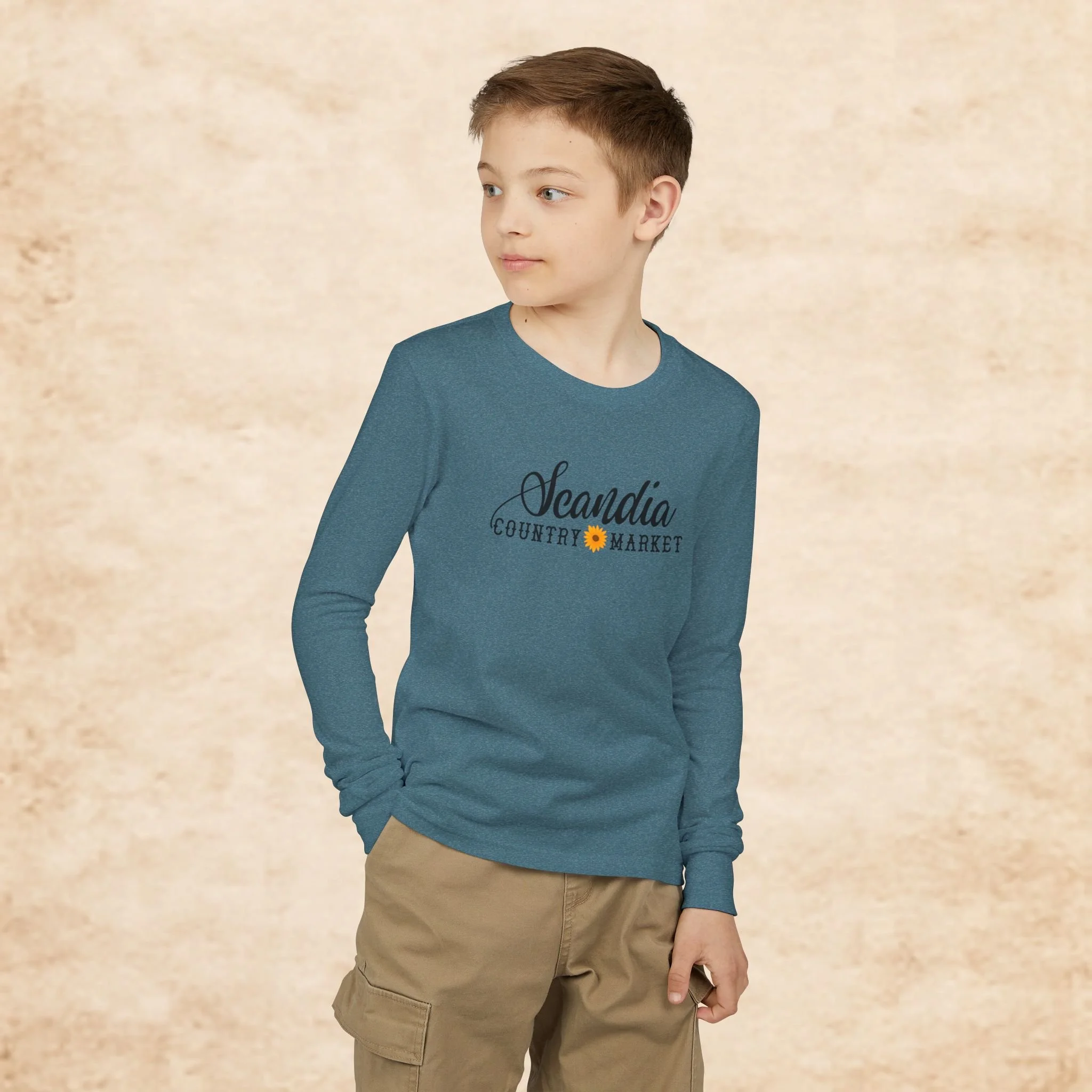 Scandia Country Market Youth Long Sleeve Tee