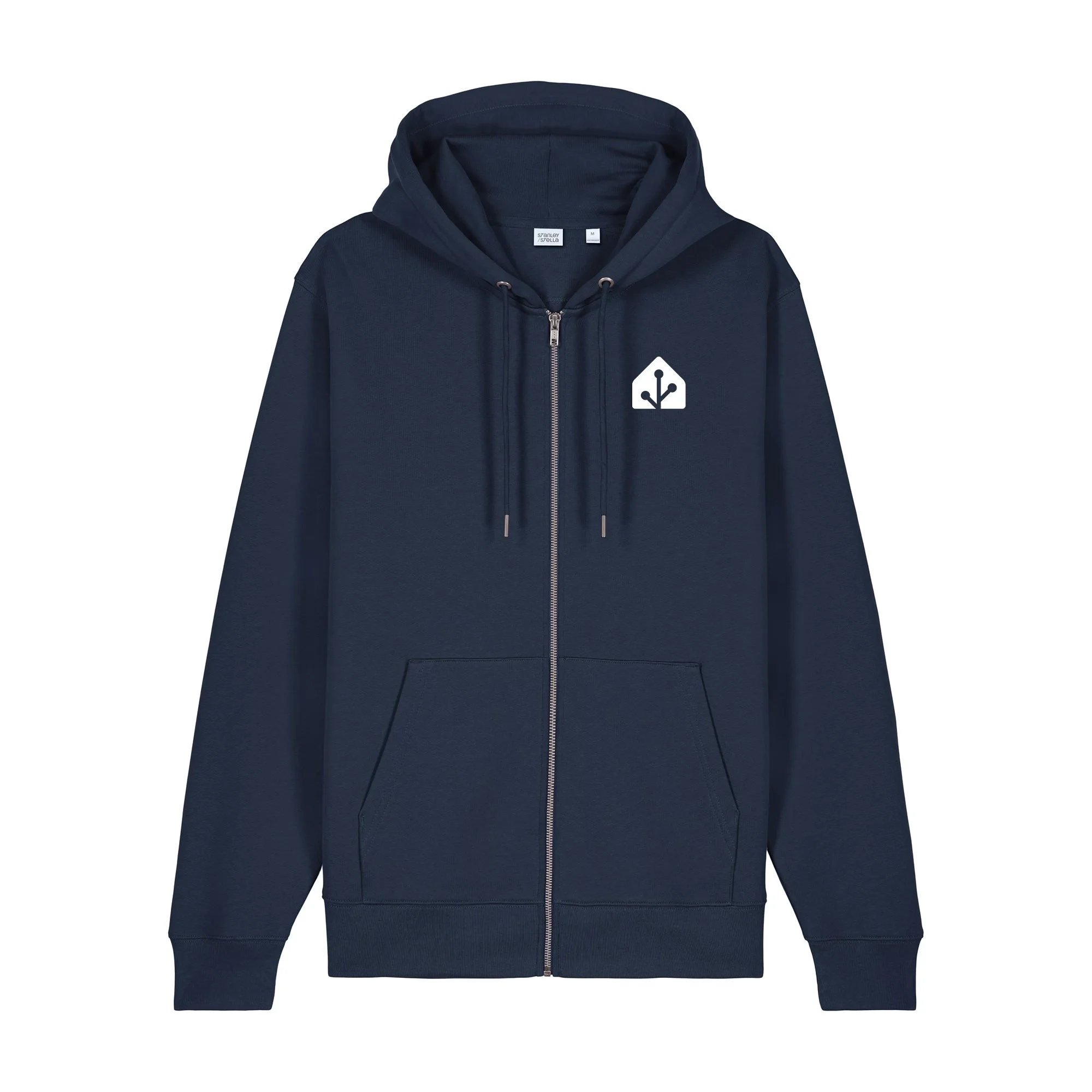 Zip Hoodie: Home Assistant | Denim Blue