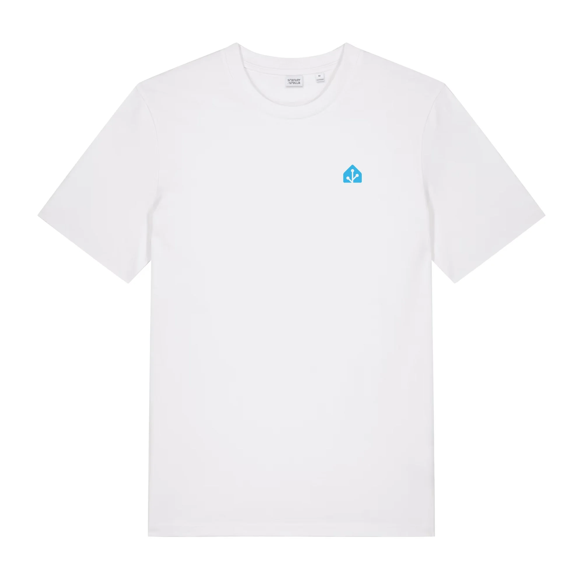 T-Shirt: Home Assistant Minimal Logo | White