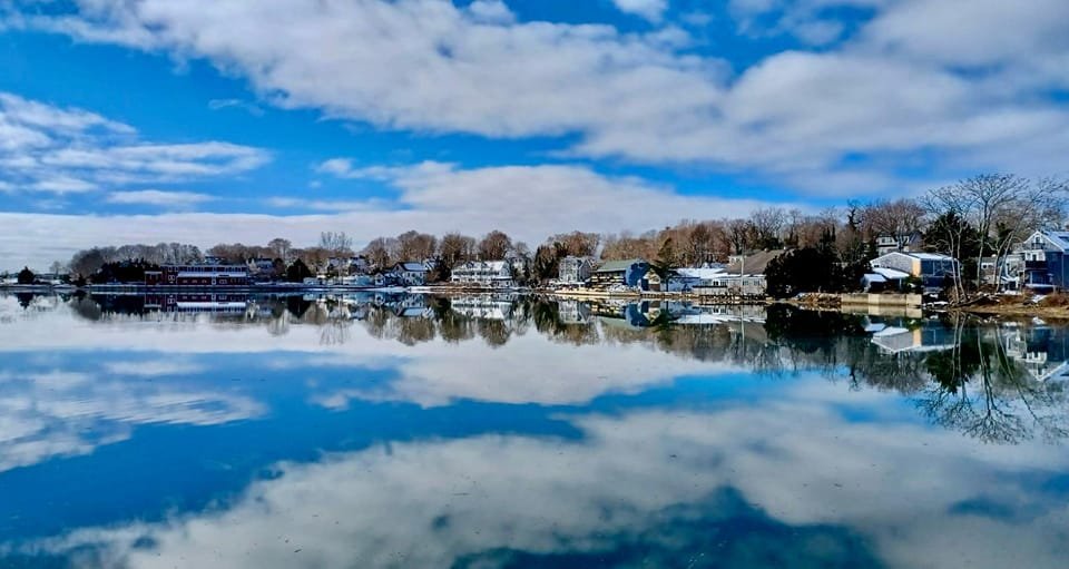 Reflection at Uncle Tim's Bridge