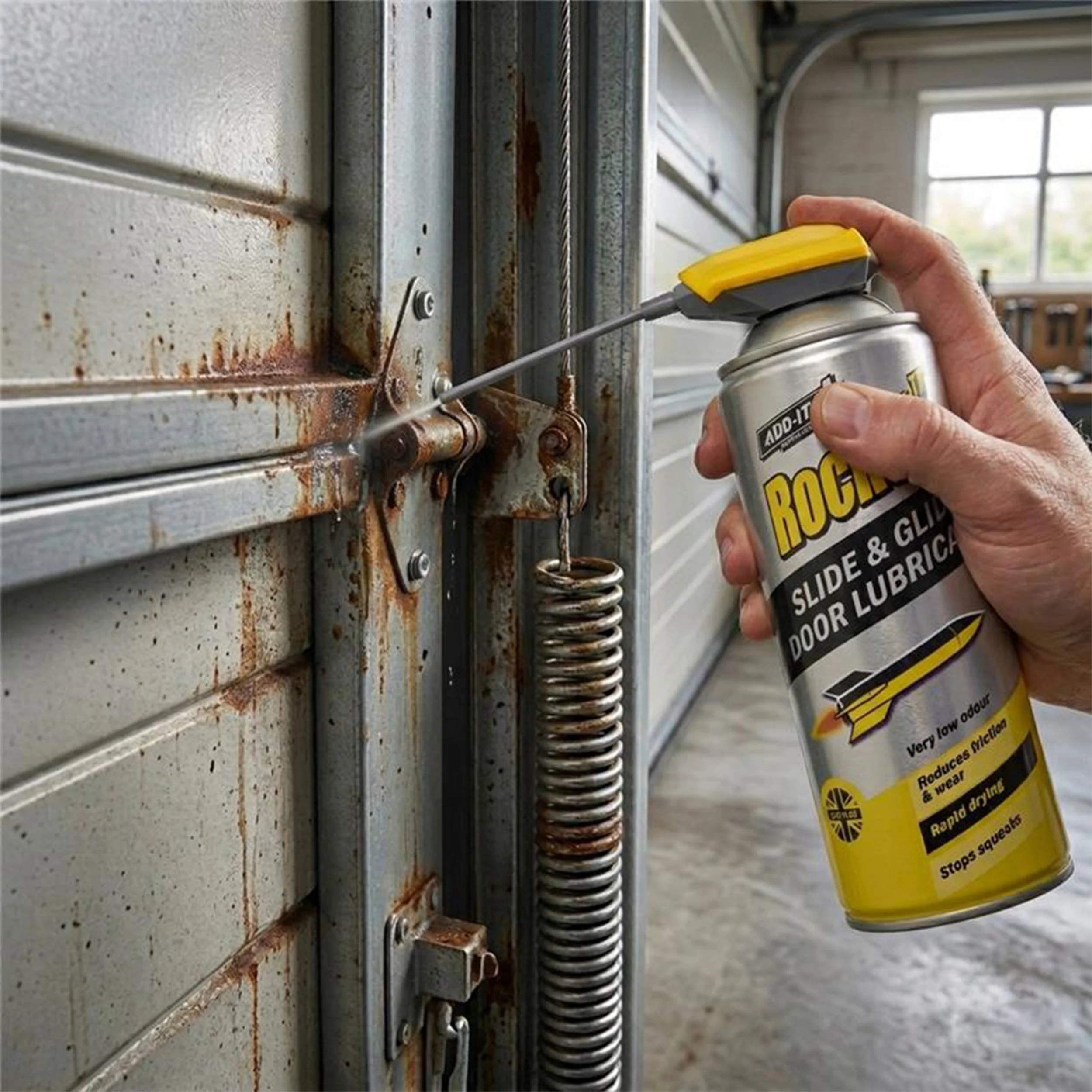 How to Stop Squeaky Door Hinges Using Rocket TT