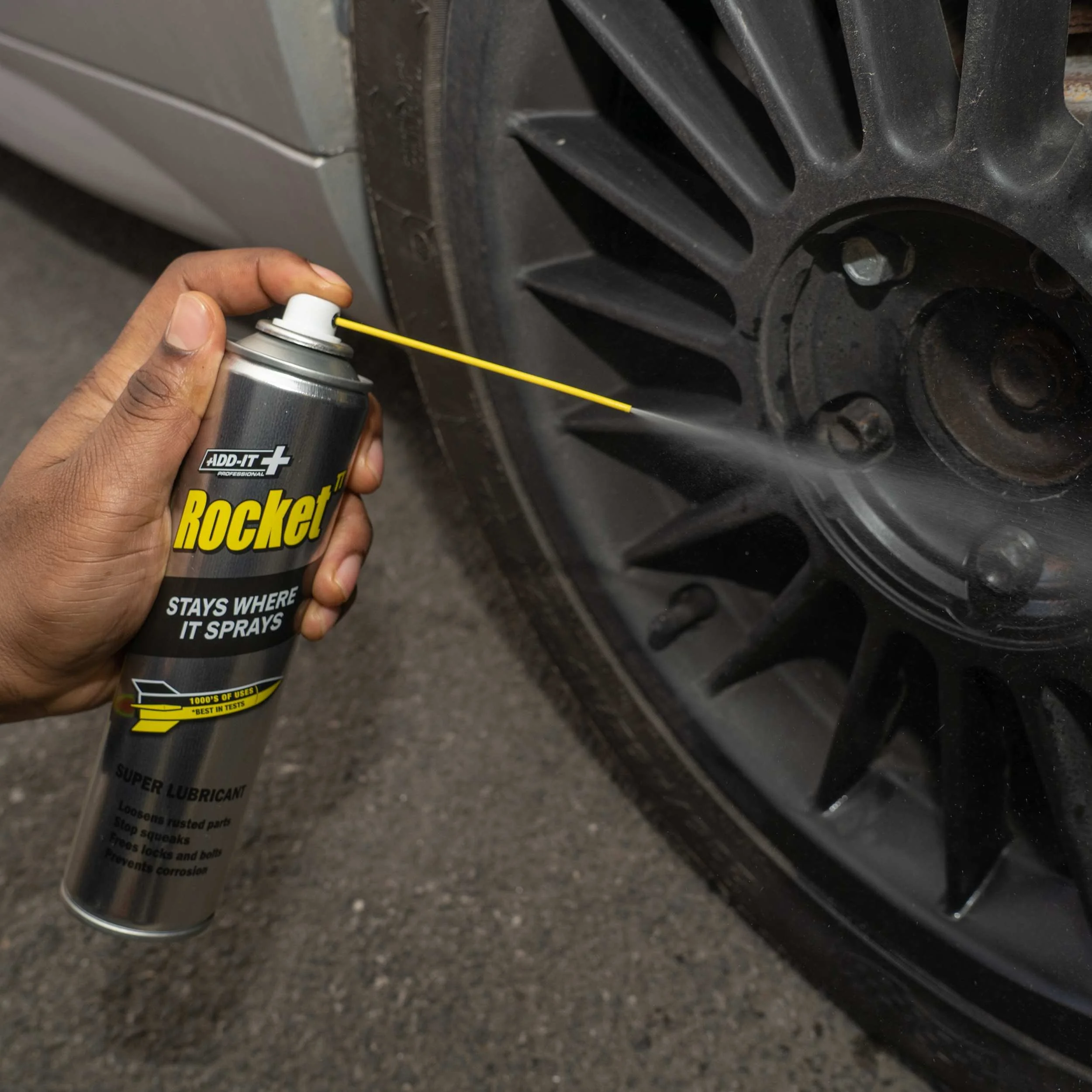 Fixing stiff locks, latches and bolts with Rocket TT
