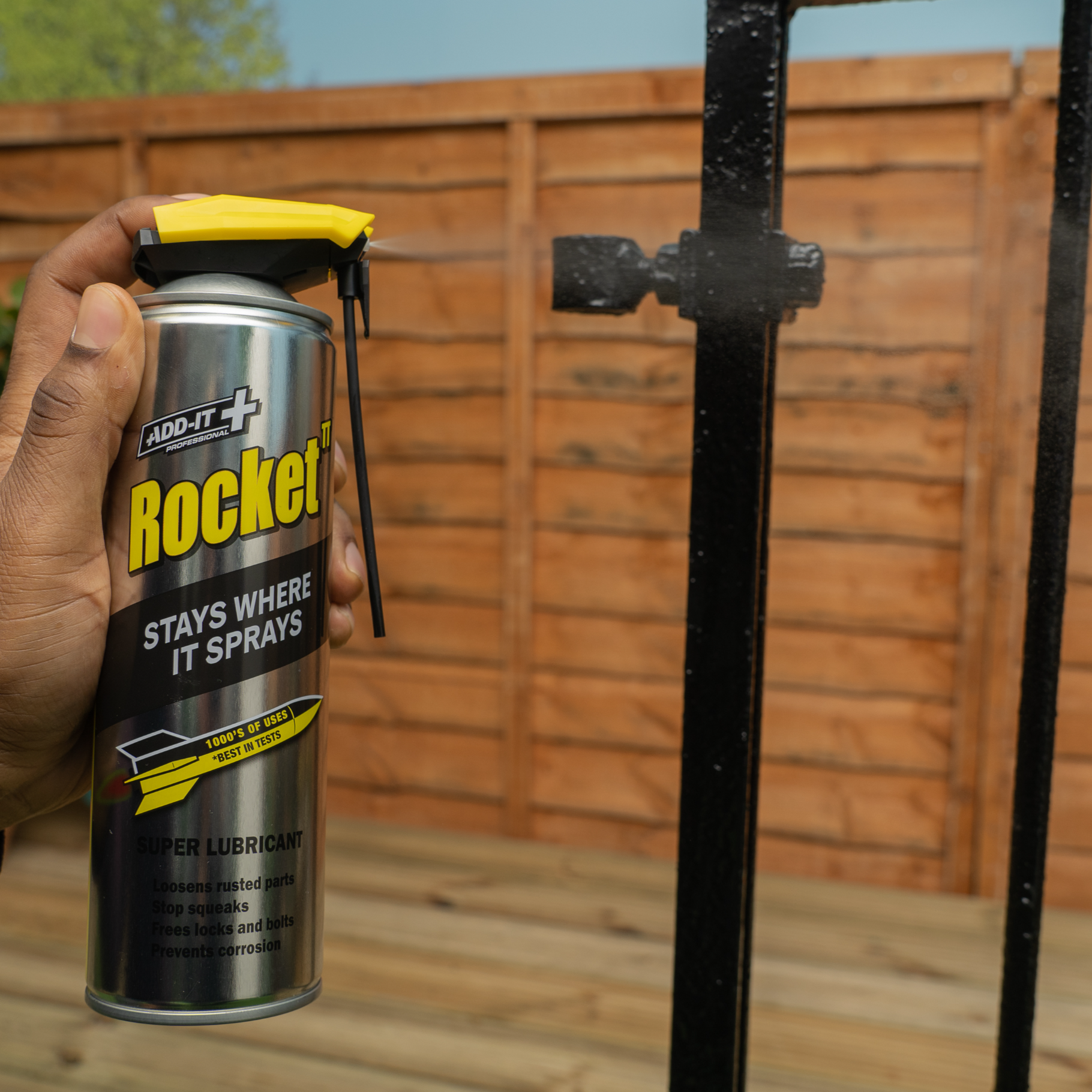 Wide spray