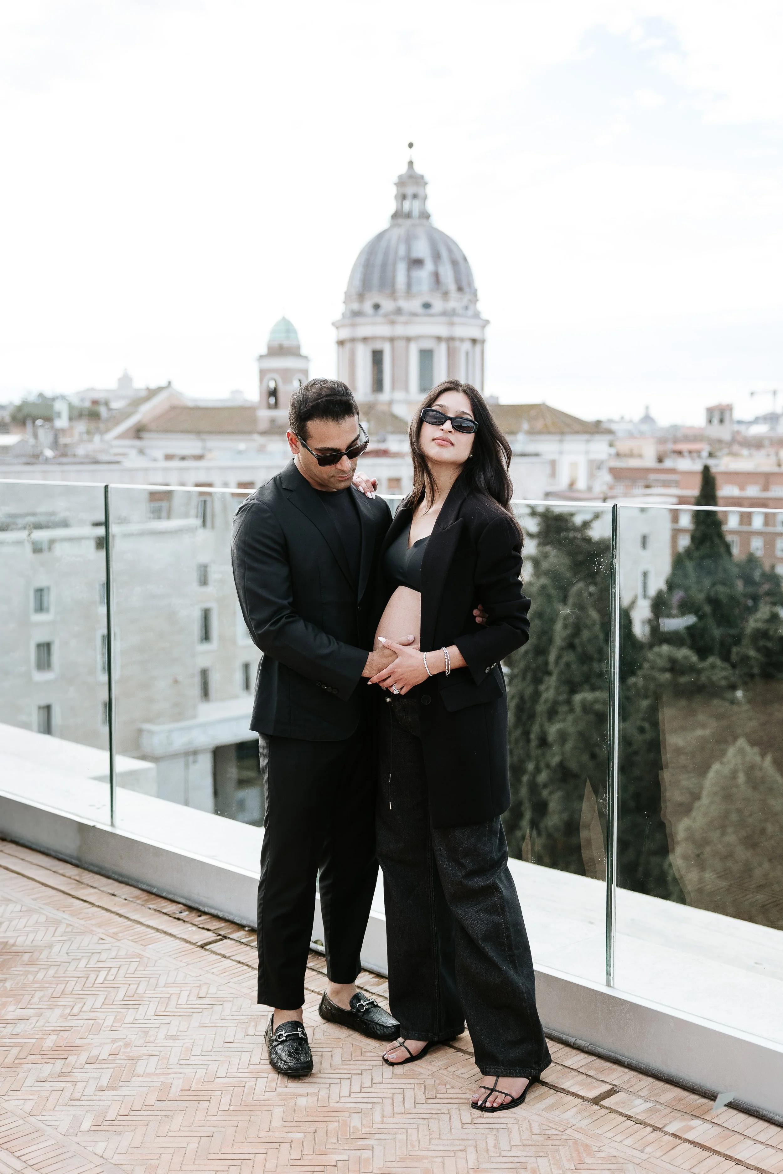 Modern maternity - Bvlgari hotel Rome
