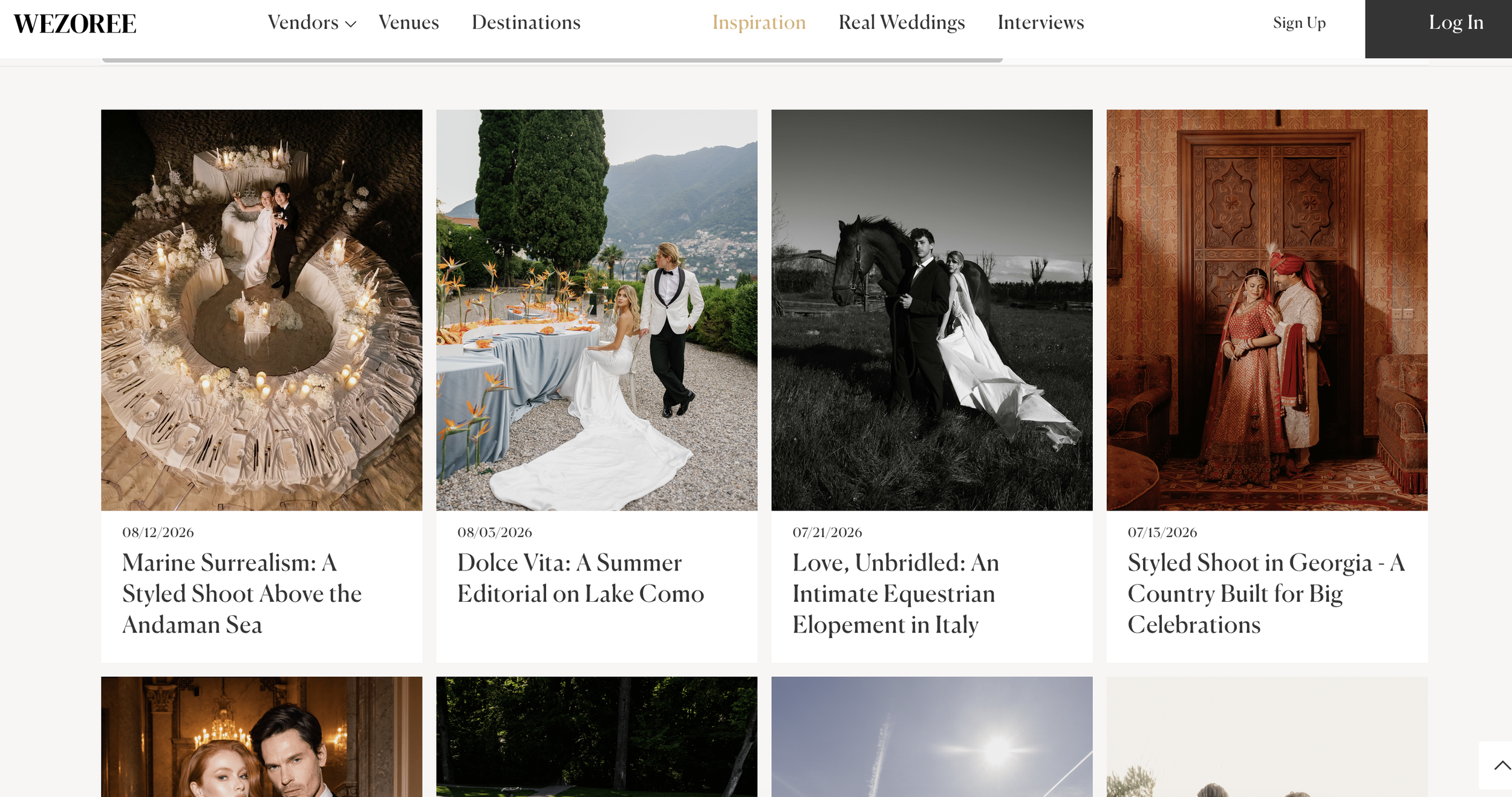 Featured on Wezoree: "Love, Unbridled" – An Intimate Equestrian Elopement in Italy